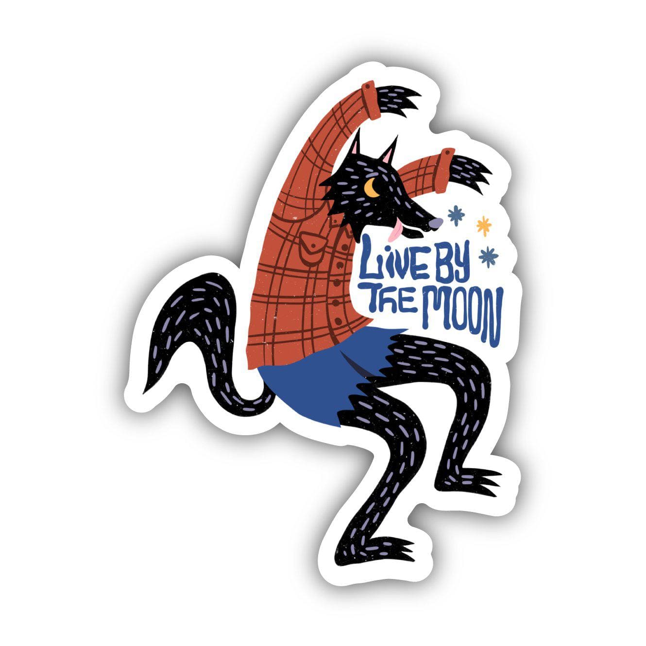  Live by The Moon Werewolf Fairytale Sticker、mySite、elrpsem3k