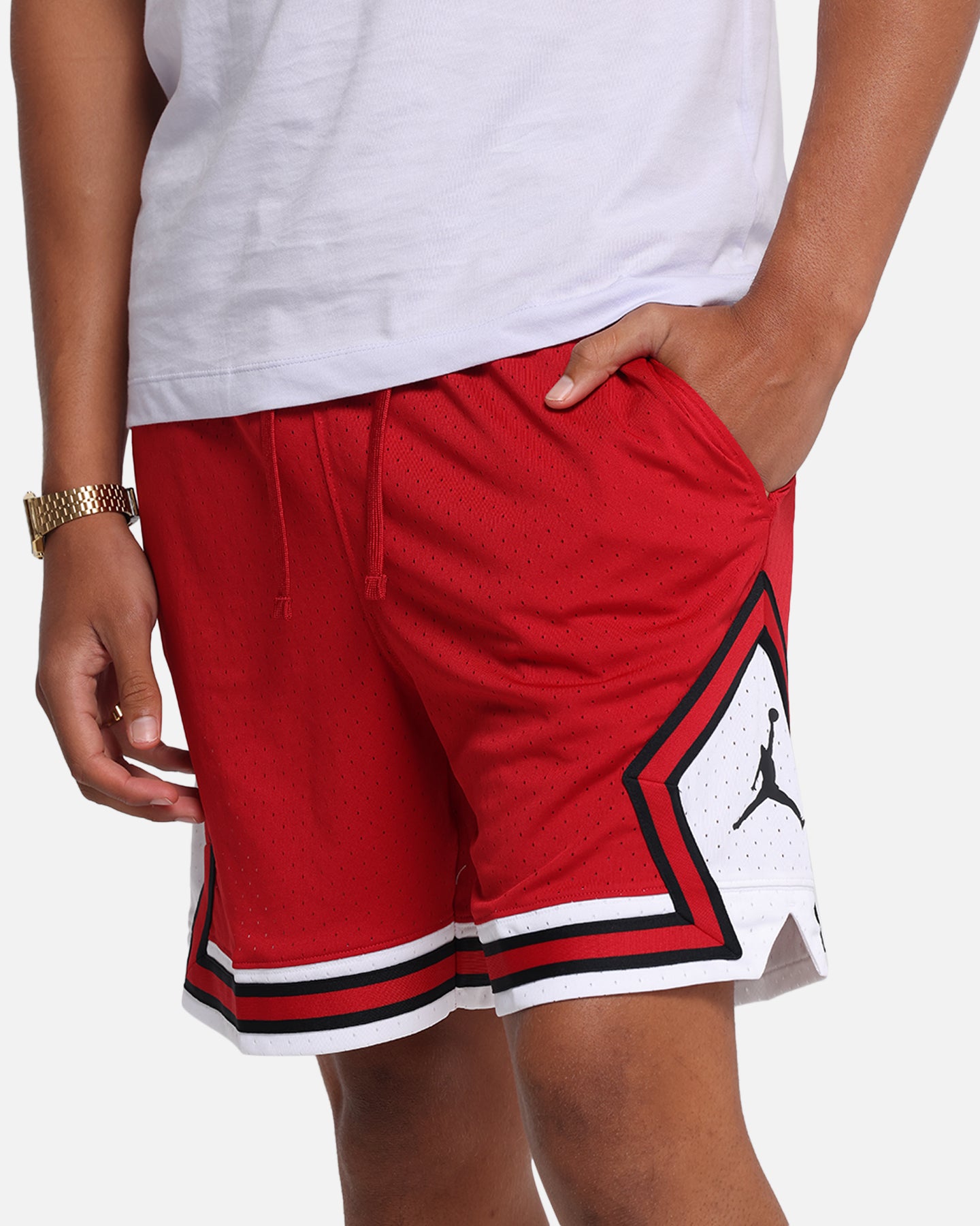 Jordan Dri-FIT Sport Diamond Shorts Gym Red/White、mySite、zt4zffjzw