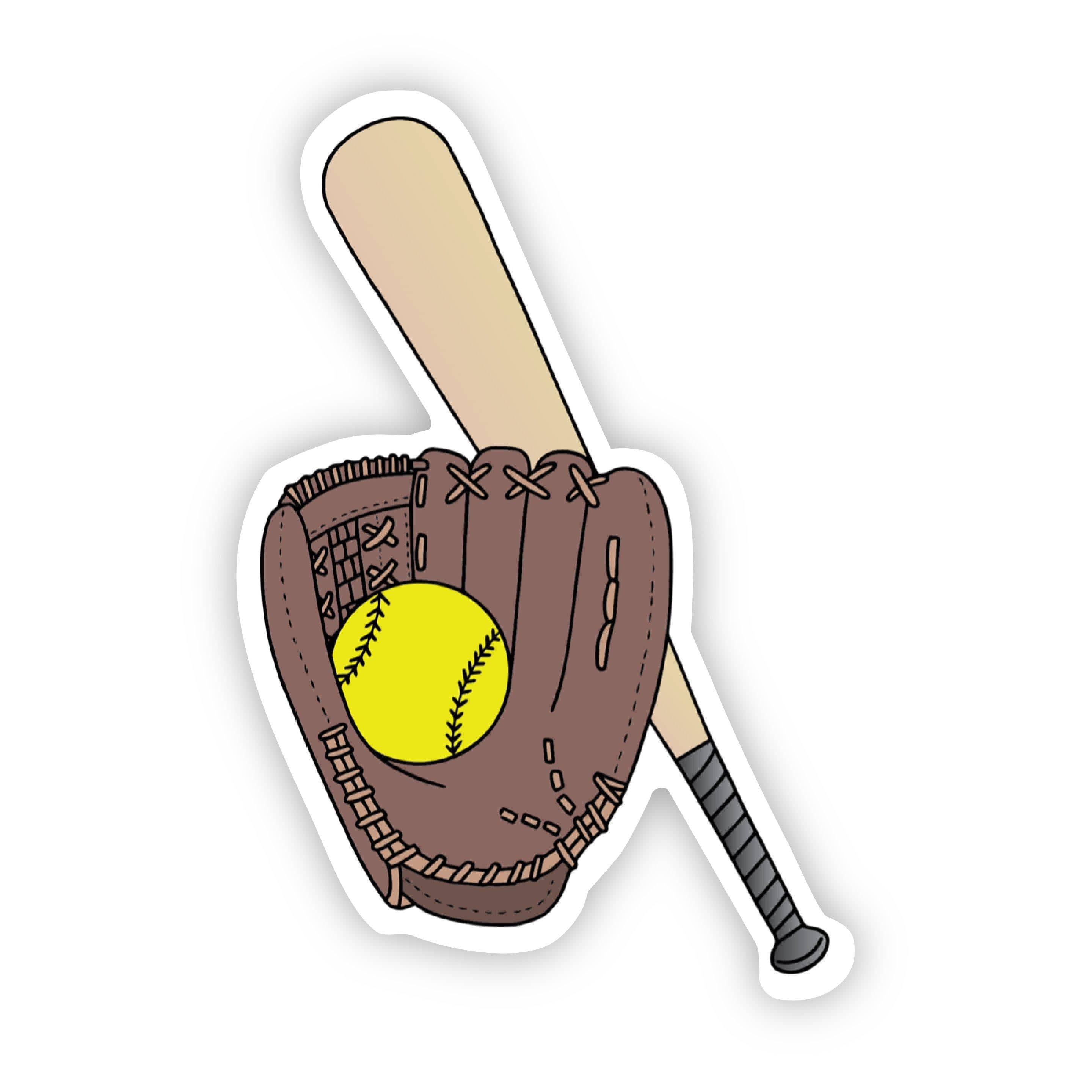  Softball Sticker、mySite、elrpsem3k
