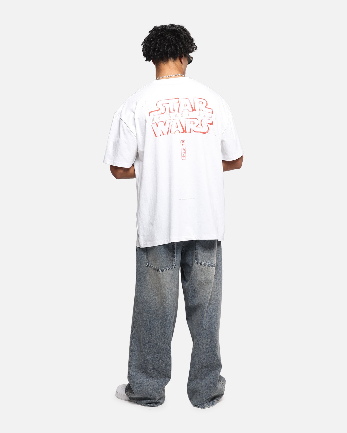 73 Studio Star Wars Takumi Last Jedi Vintage T-Shirt White、mySite、zt4zffjzw