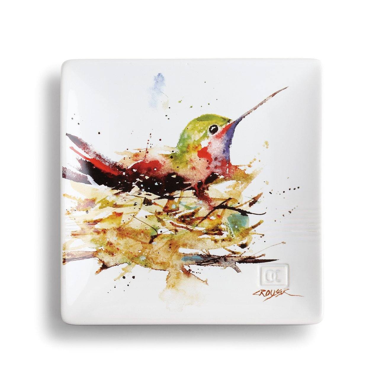 Nature & Bird Snack Plates Collection - by Artist Dean Crouser -Magnificent! *、mySite、g9winljtr