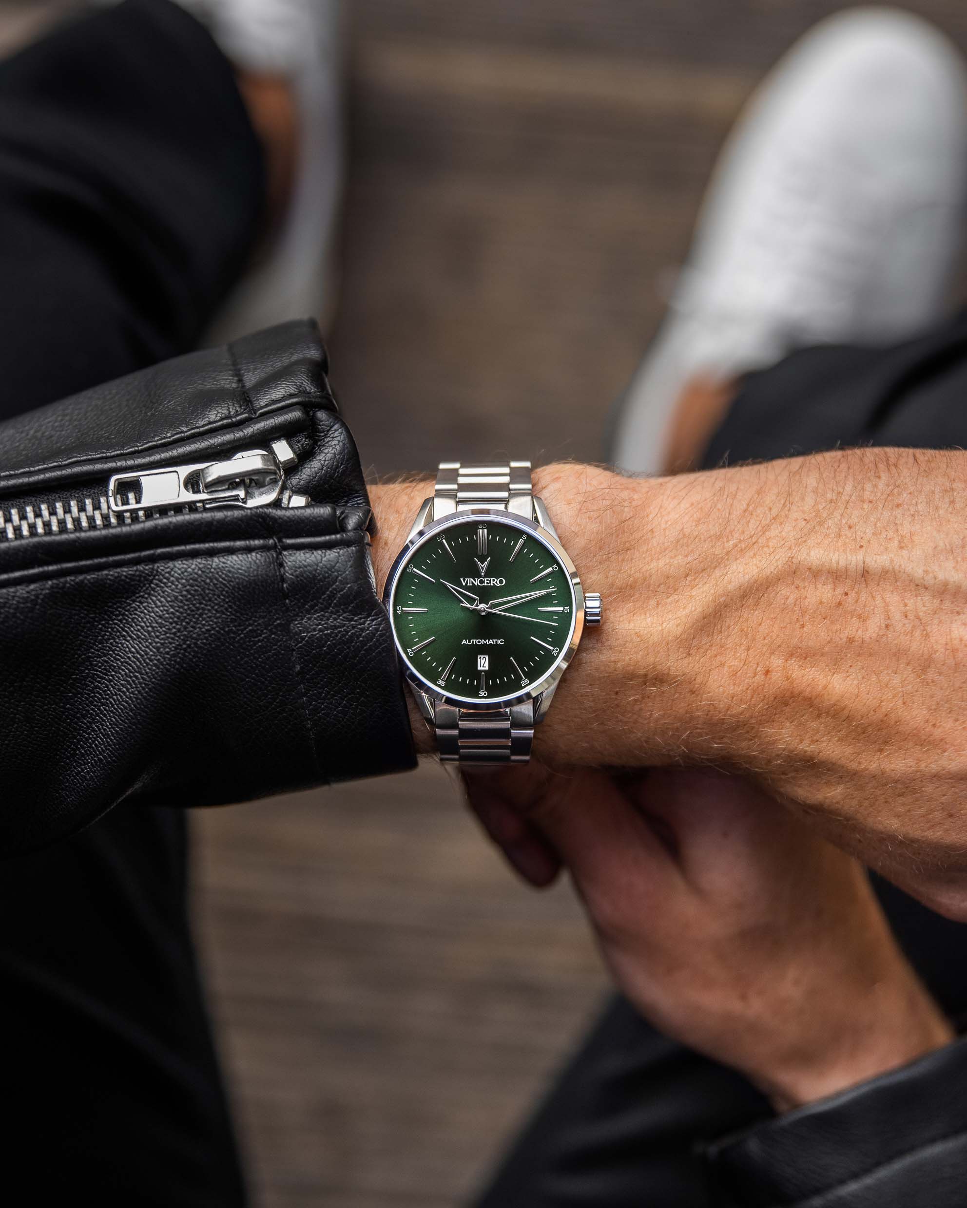 Icon Automatic - Dark Olive/Silver、mySite、botmansion