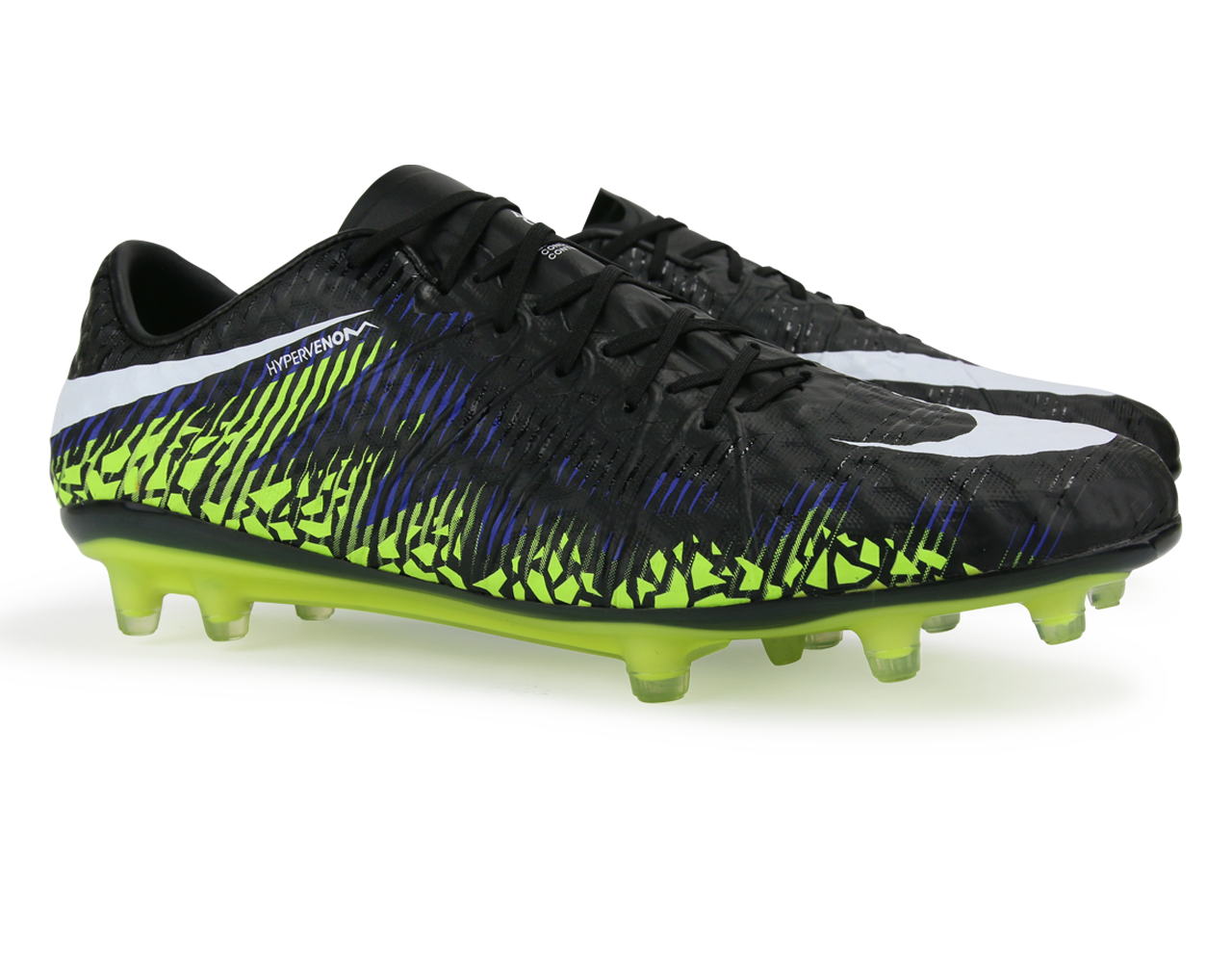 Nike Men's Hypervenom Phinish FG Black/Metalic Hema、mySite、noshort
