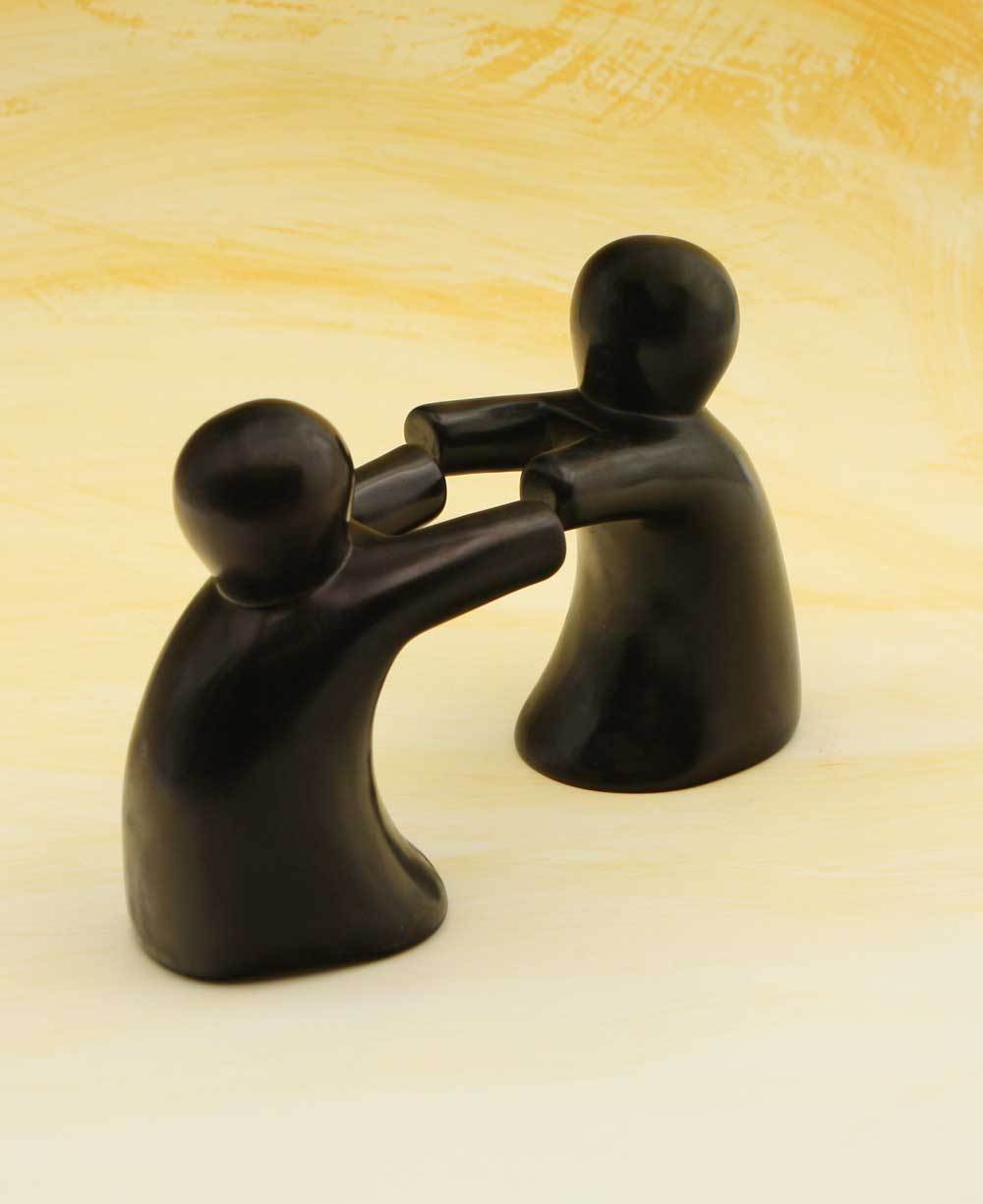 Kijana Embrace Soapstone Bookends, Kenya、mySite、topwebapps