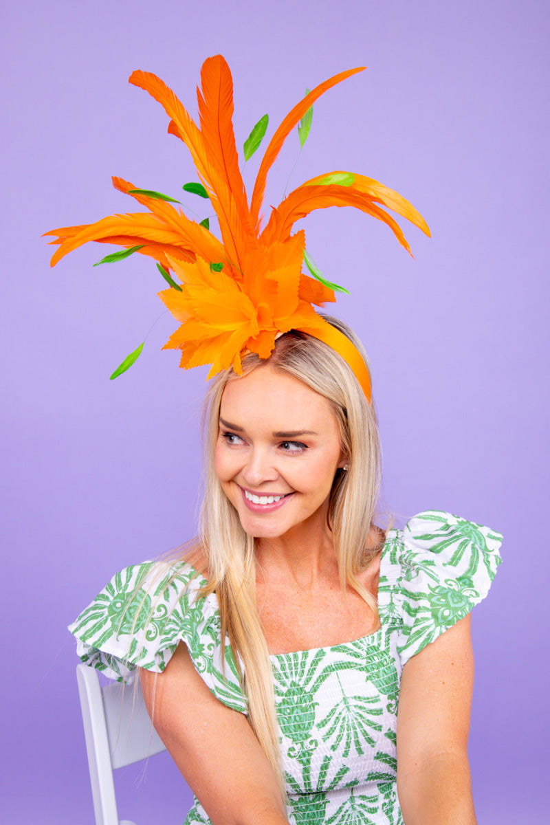 Mango Tango Fascinator - FINAL SALE、mySite、hinf8tx79