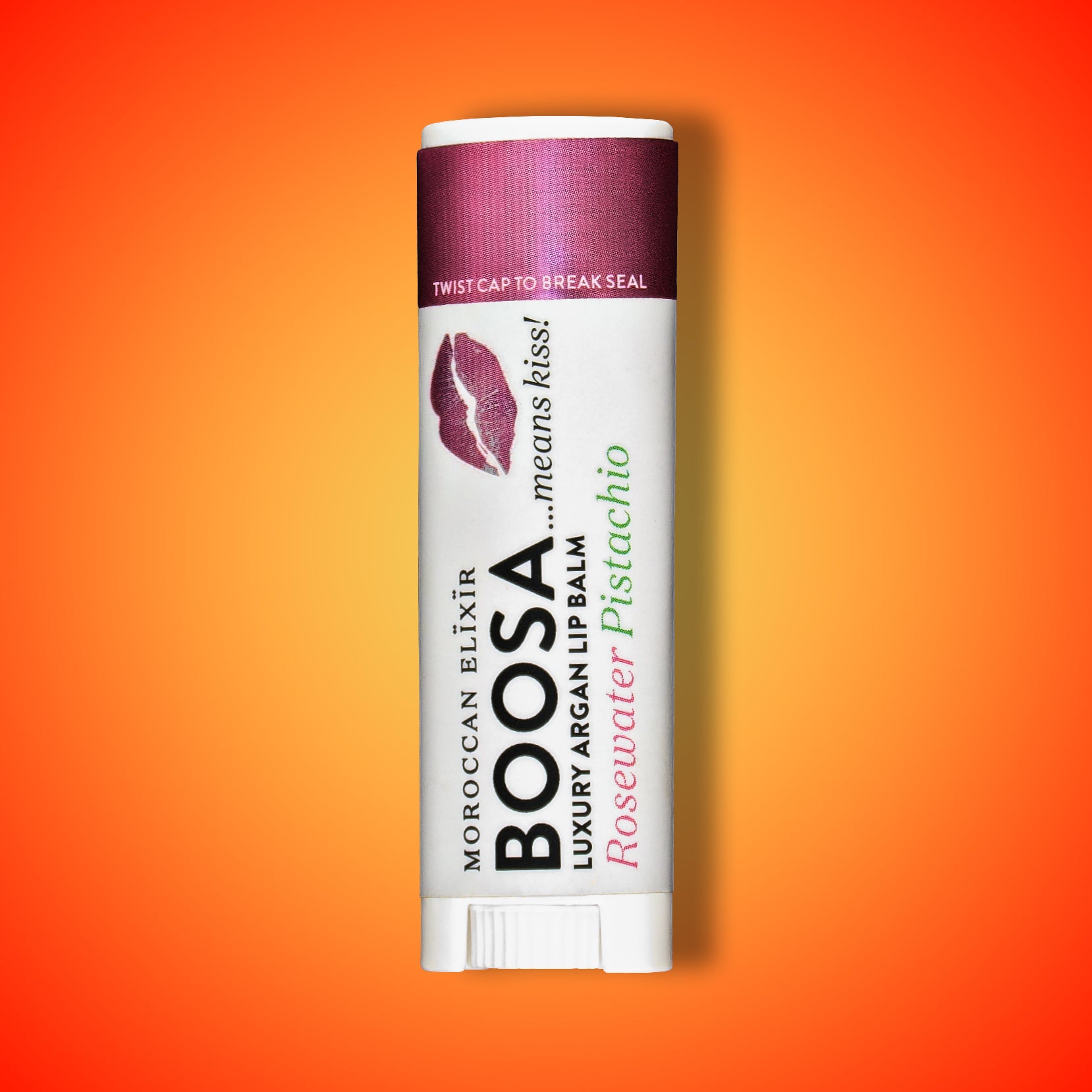  BOOSA Argan Lip Balm (Rosewater Pistachio)、mySite、elrpsem3k