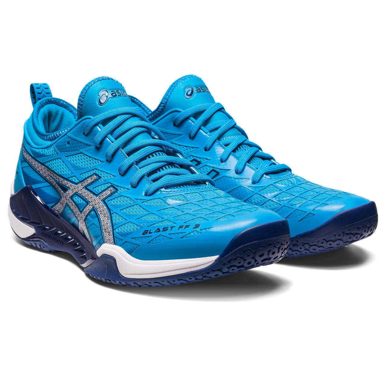 Asics Blast FF 3 Men's Indoor Court Shoe (Blue)