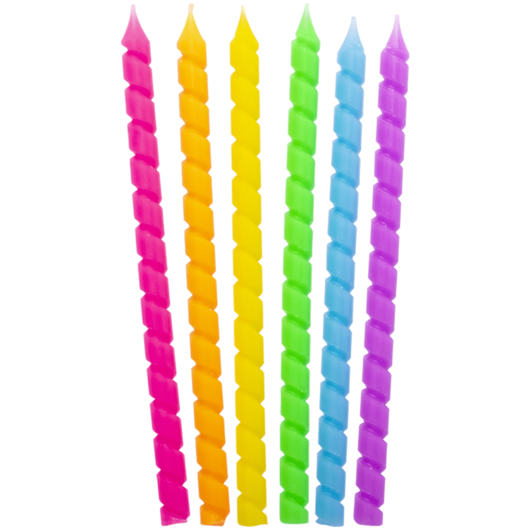 Rainbow Spiral Hanukkah Candles、mySite、topwebapps
