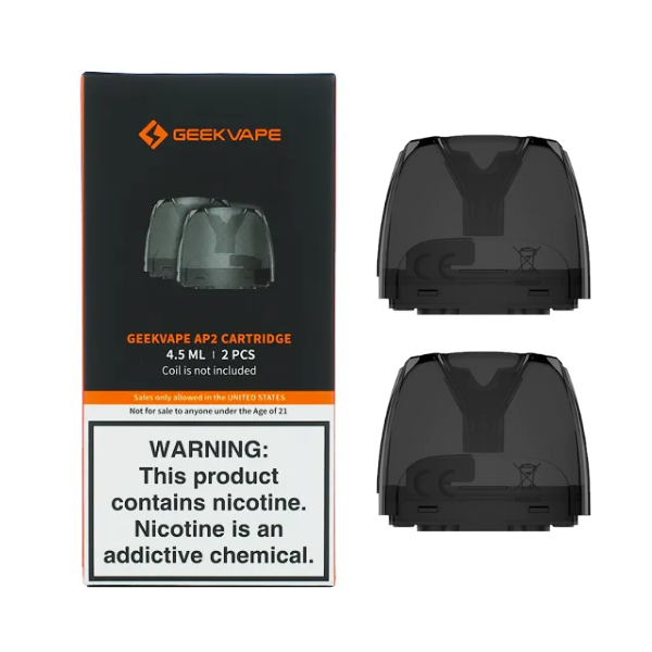 GeekVape AP2 Empty Replacement Pod 2 Pack、mySite、zt4zffjzw