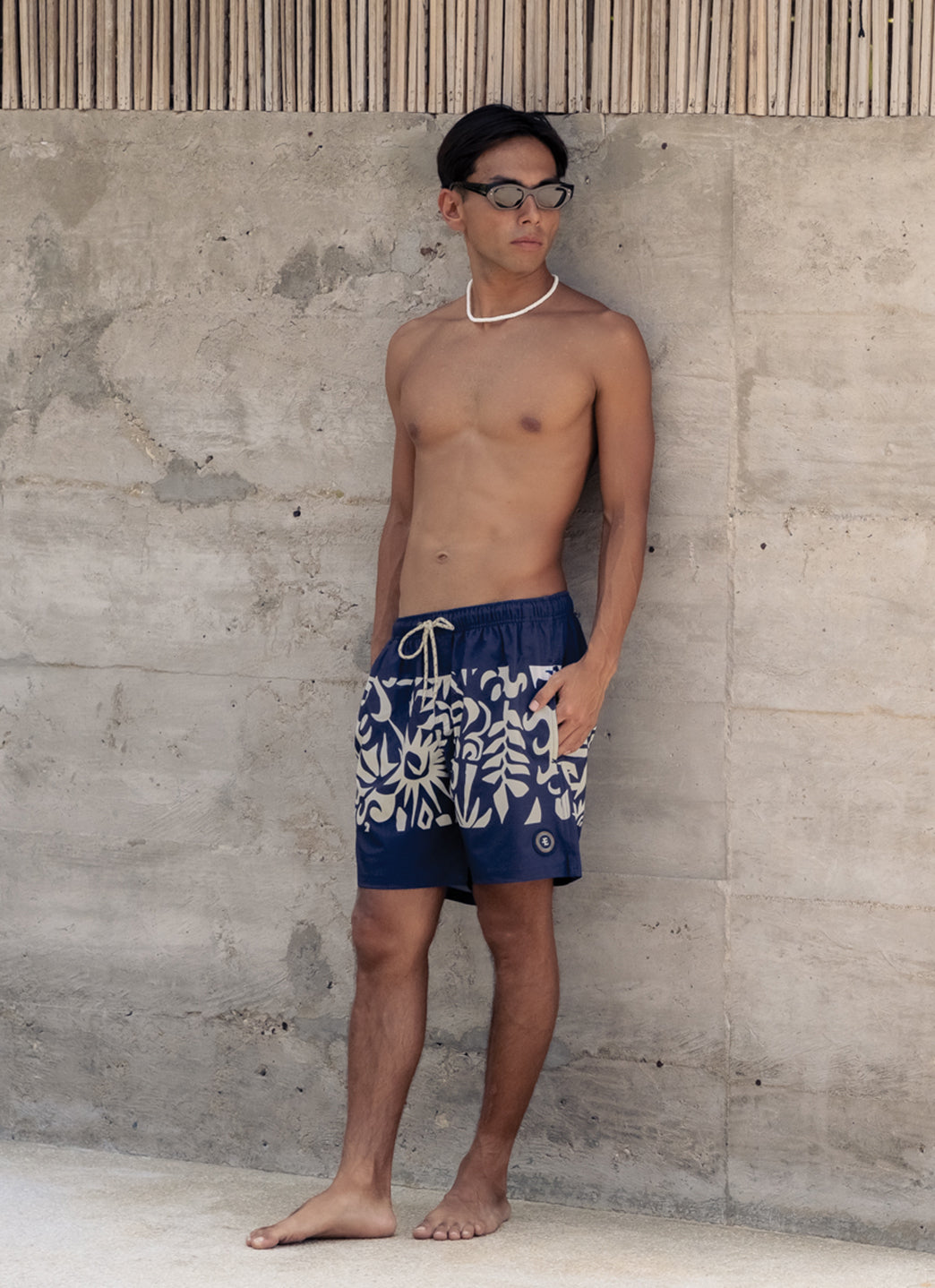 Eidon Men's 17 Burst Volley Swim Trunks、mySite、noshort