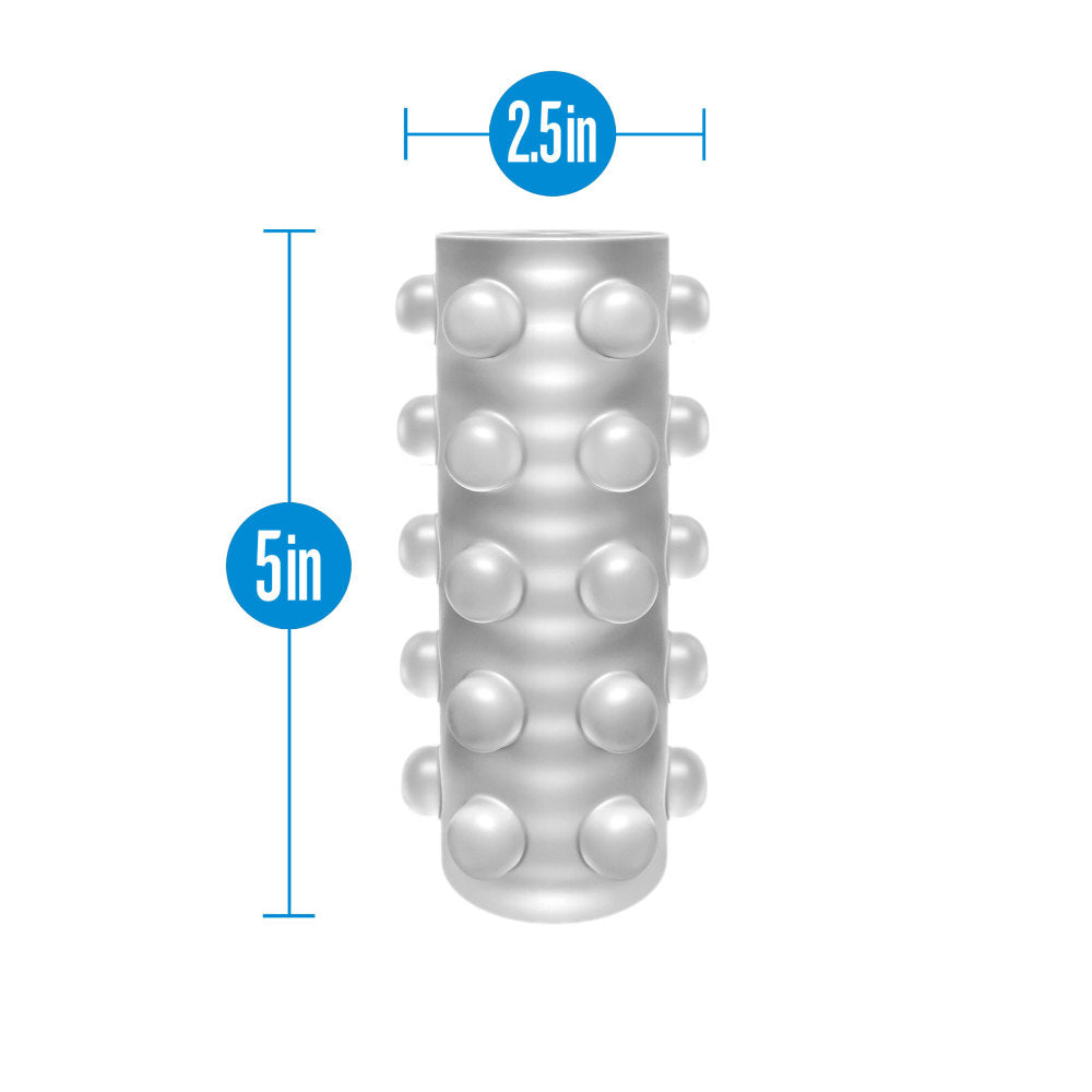 M For Men By Blush® | Soft & Wet Reversible Orb Frosted Masturbator / Stroker、mySite、bottomscart