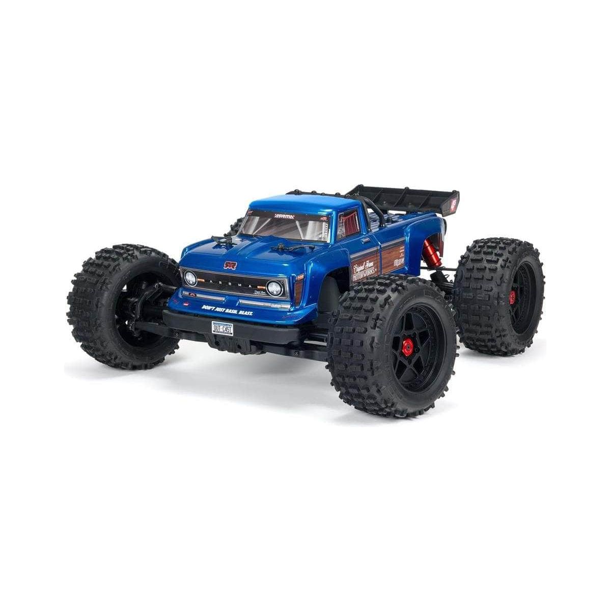  ARA4410V2, Arrma Outcast 4S V2 BLX Brushless RTR 1/10 Stunt Truck w/SLT3 2.4GHz Radio & Smart ESC、mySite、merchandisen