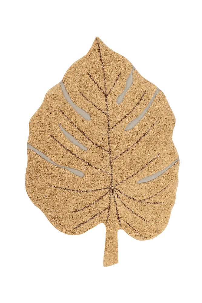 WASHABLE COTTON RUG MONSTERA HONEY、mySite、gigharbornorthrealestate