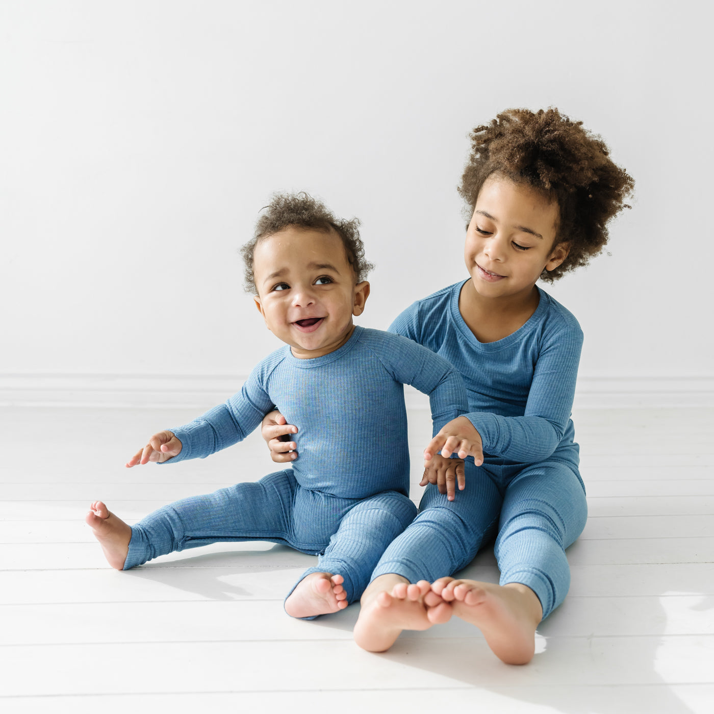 Heather Blue Ribbed Crescent Zippy、mySite、g9winljtr