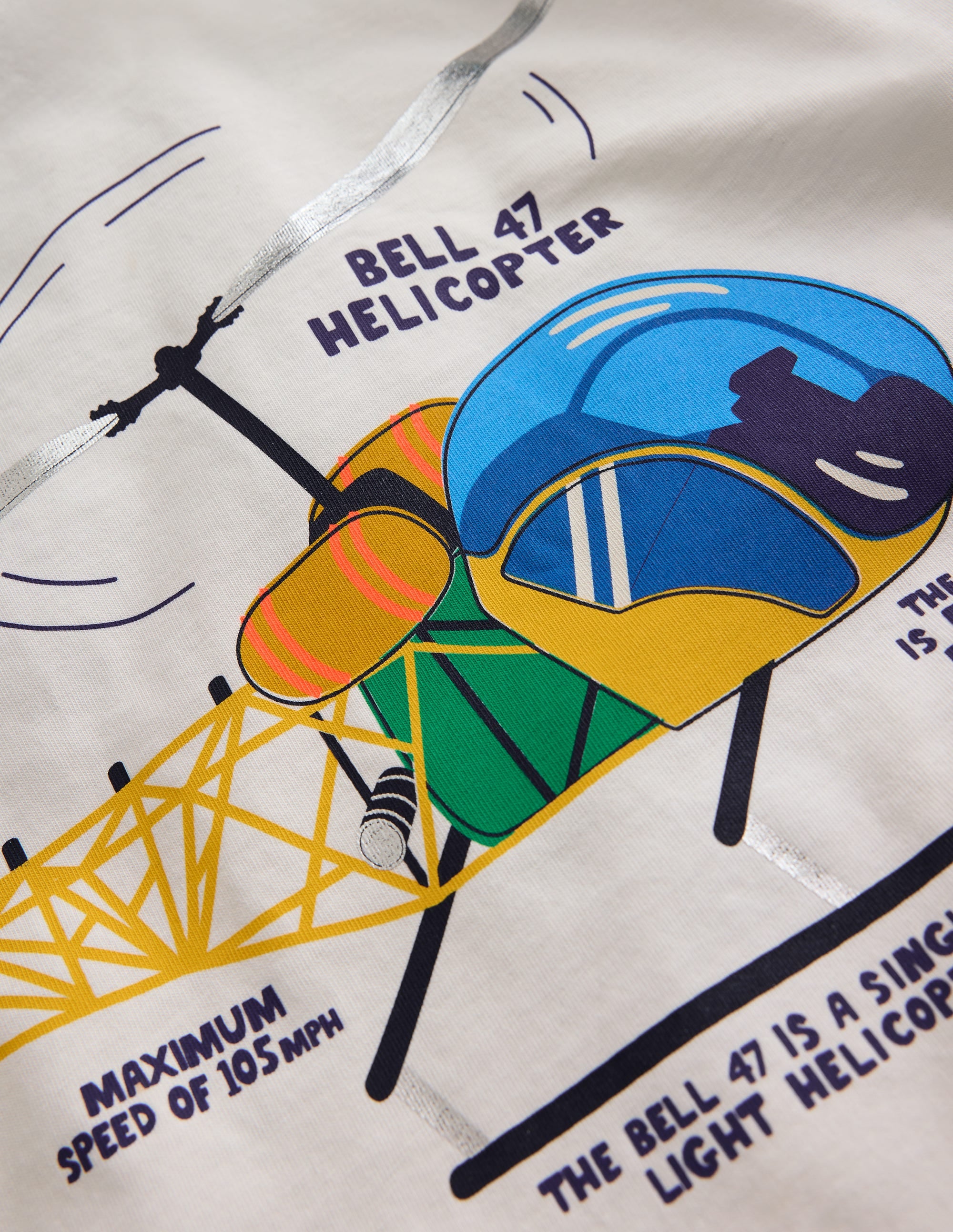  Printed Logo Raglan T-Shirt-Topaz Green Helicopter、mySite、ashleygrahame