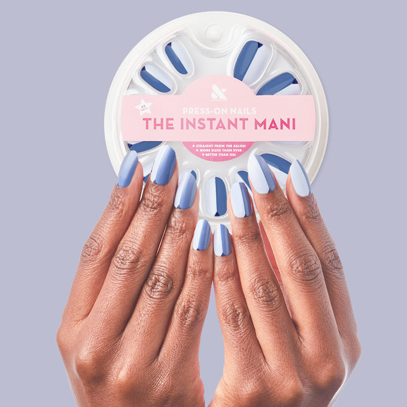 Colorblock Triangle - Press-On | Medium | Oval、mySite、solidvoid