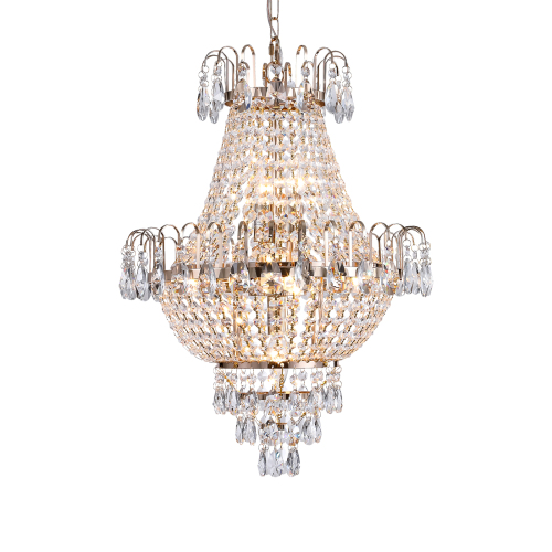 (Same as W1340P143189)Gold Crystal Chandeliers,Large Contemporary Luxury Ceiling Lighting for Living Room Dining Room Bedroom Hallway (Without Bulb)、、eastwooduniform