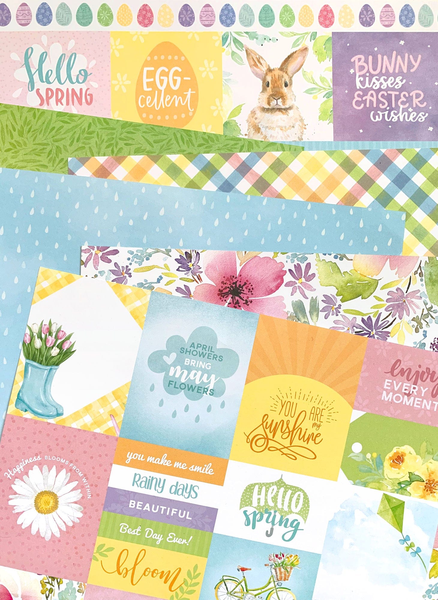  Paper Crafting Kit - Hello Spring、mySite、ghnorth