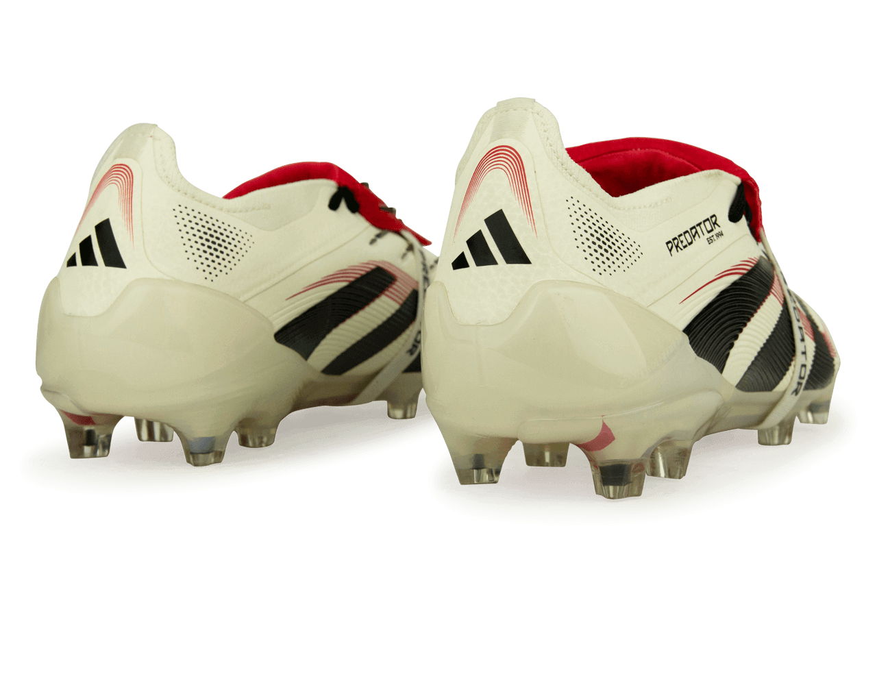 adidas Men's Predator Elite Foldover Tongue FG Off White/Core Black、mySite、noshort