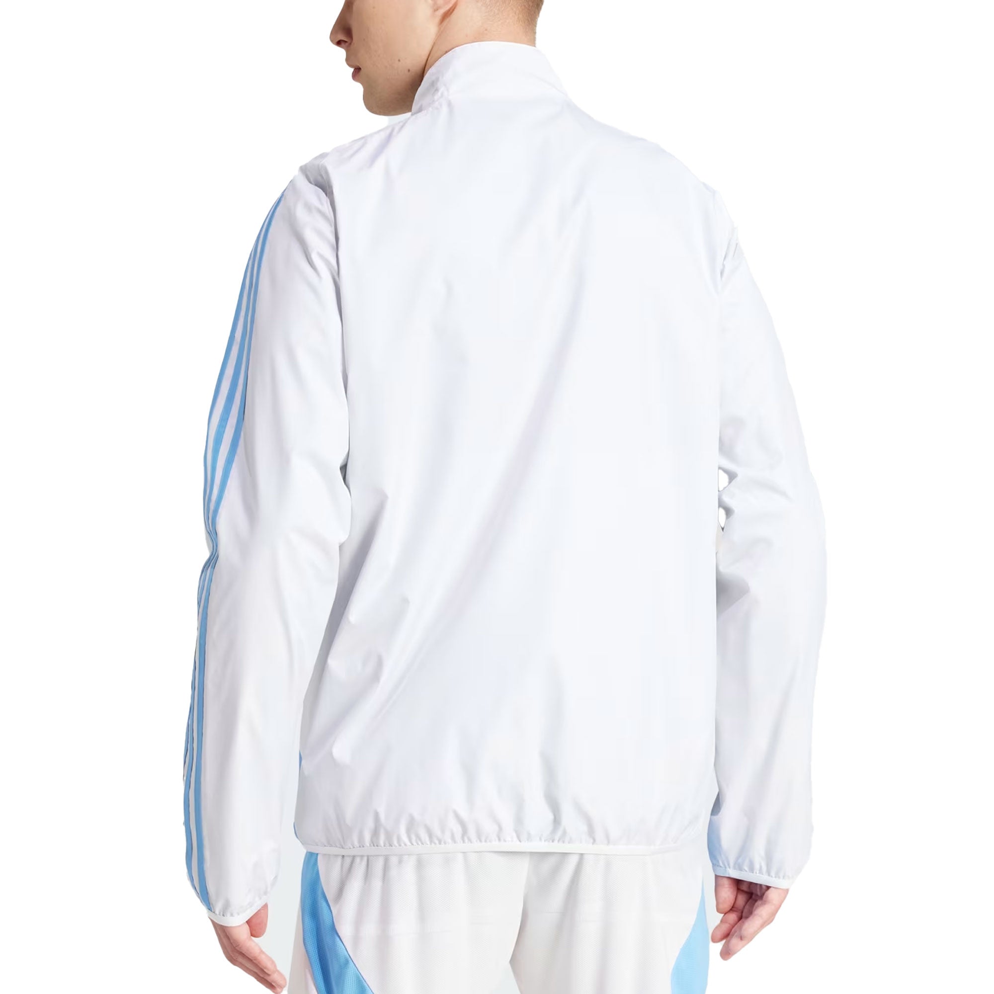 adidas Men's Argentina 2024/25 Anthem Jacket White/Sky Blue、mySite、bottomscart