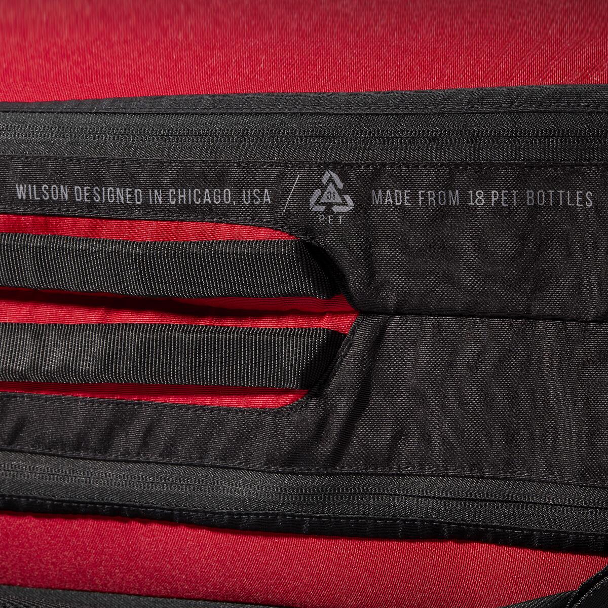 Wilson Clash v2 Super Tour 6 Pack Racquet Bag (Red/Black)