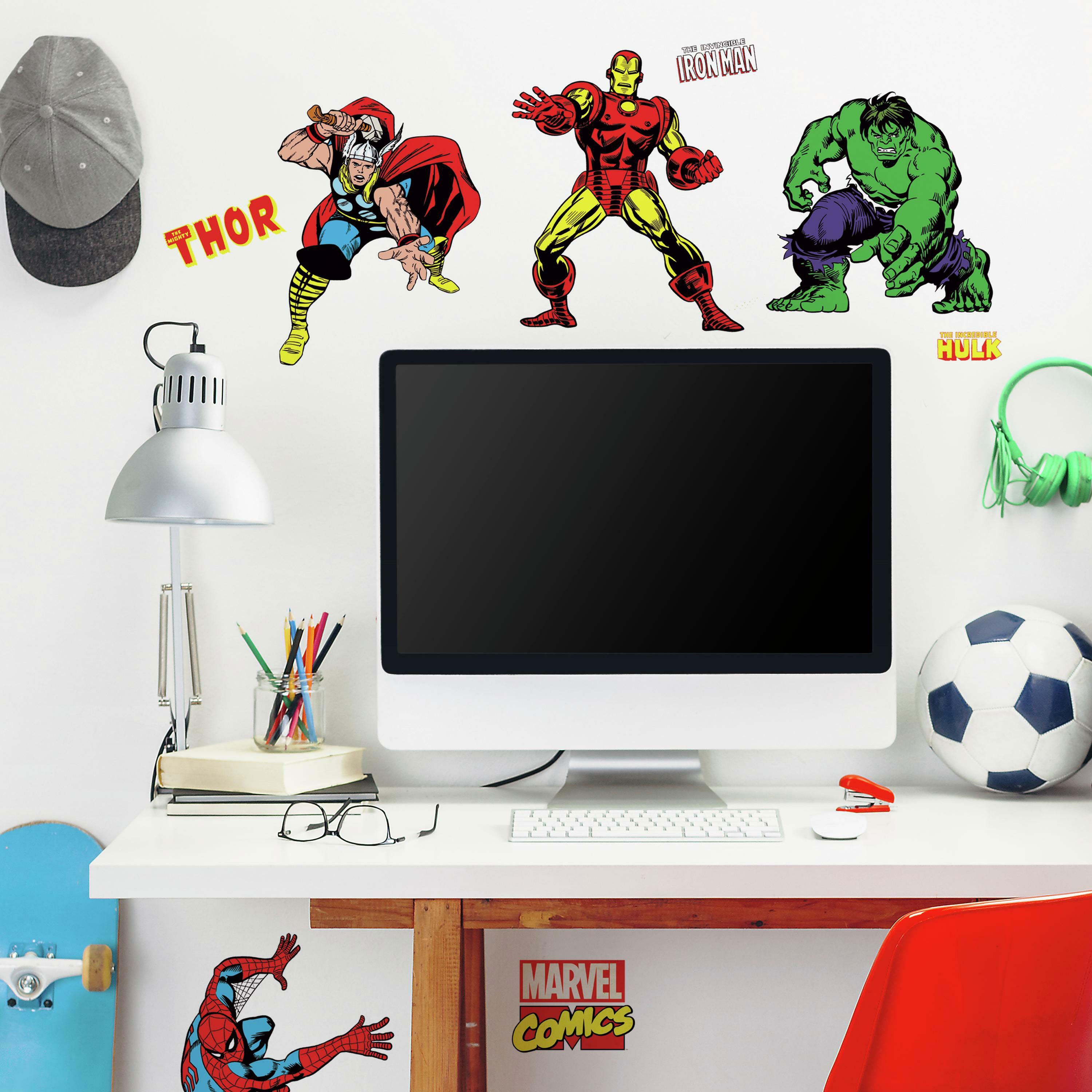  Marvel Classics Wall Sticker Decals、mySite、ghnorth