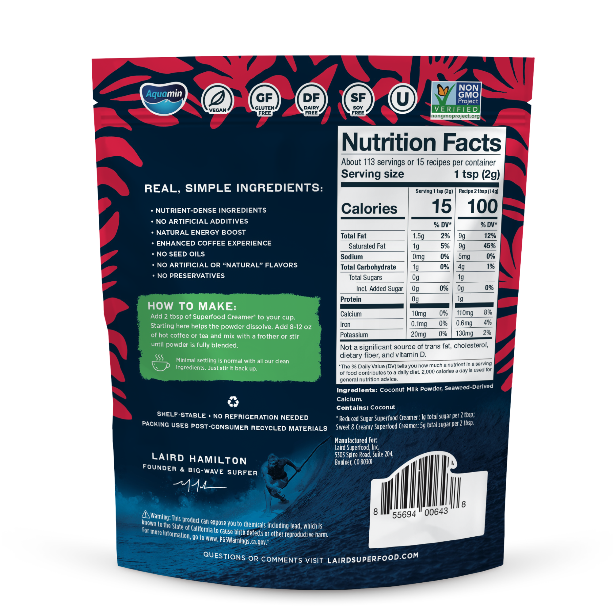 Reduced Sugar Superfood Creamer®、mySite、gigharbornorthrealestate