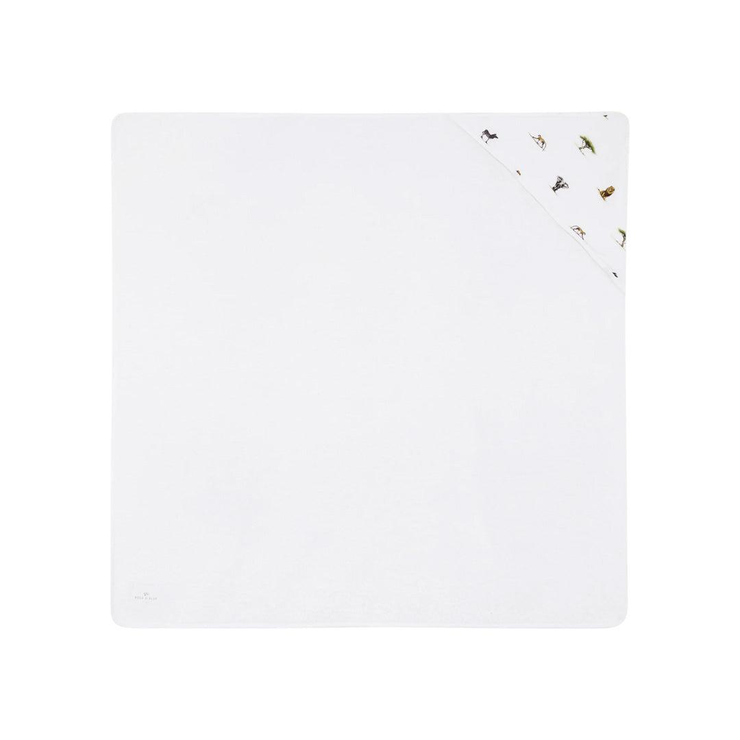  Rosa & Blue Hooded Towel - Safari、mySite、merchandisen