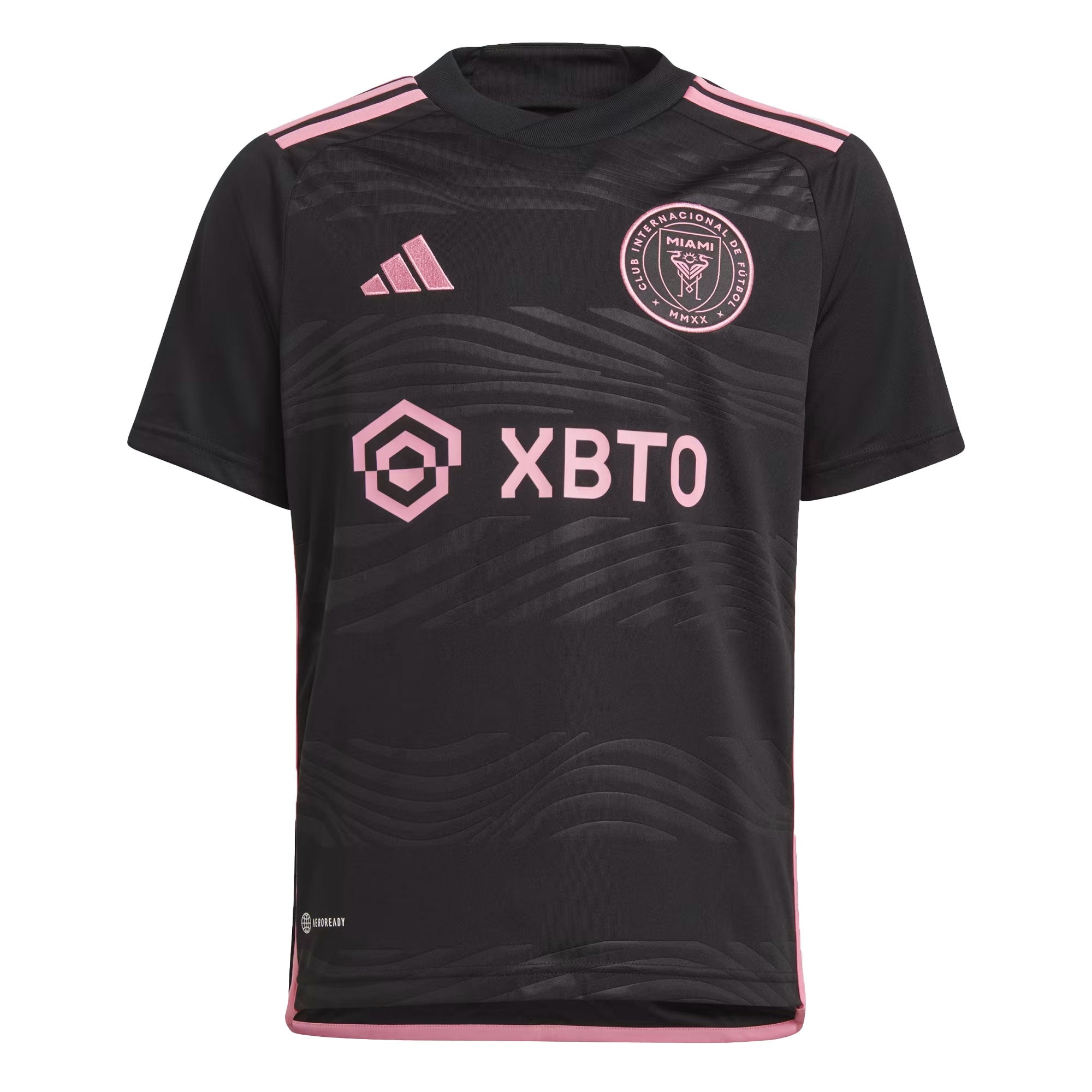 adidas Kids Inter Miami 2023/24 Away Jersey Black/Pink、mySite、noshort