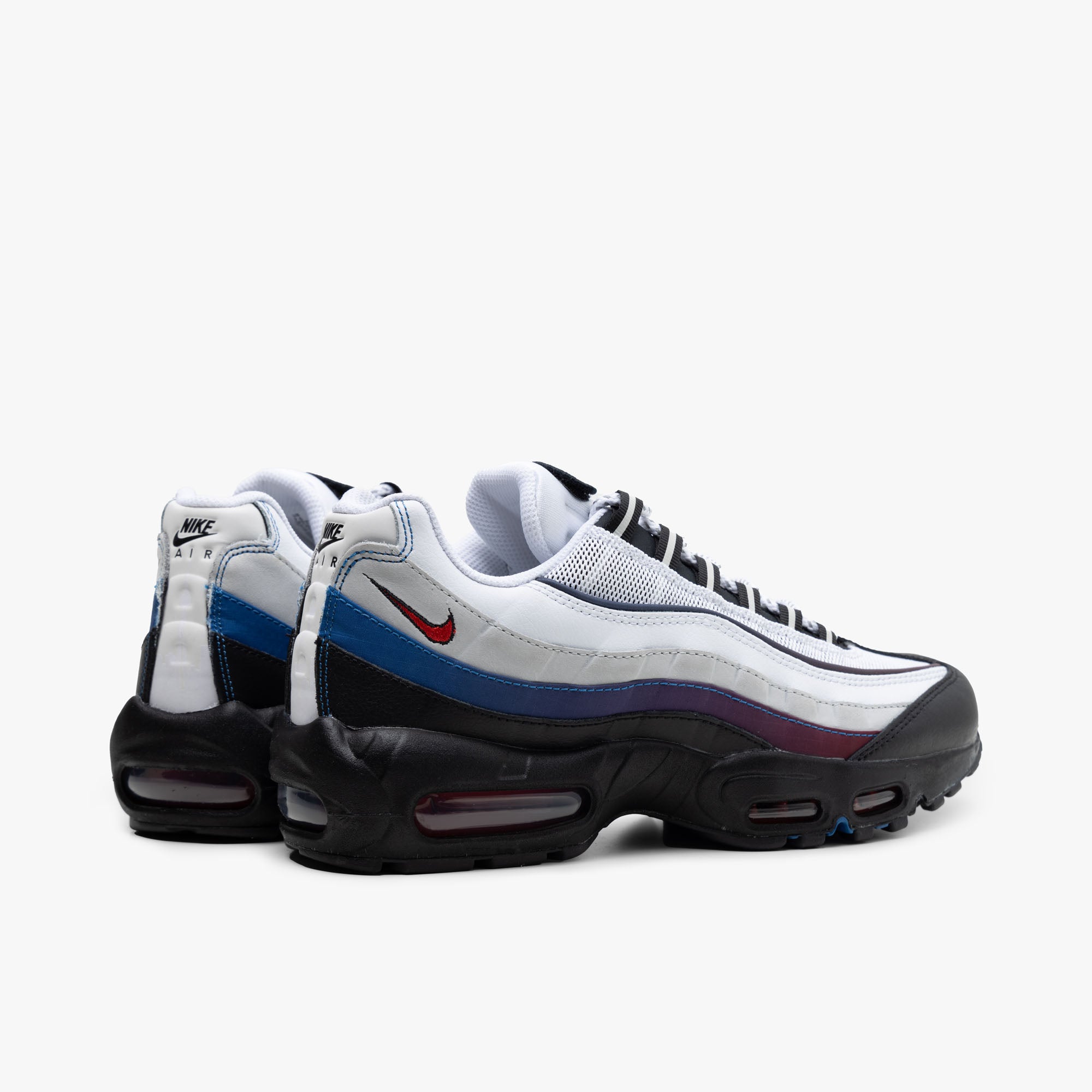  Nike Air Max 95 PRM White / University Red - Blue Jay、mySite、merchandisen