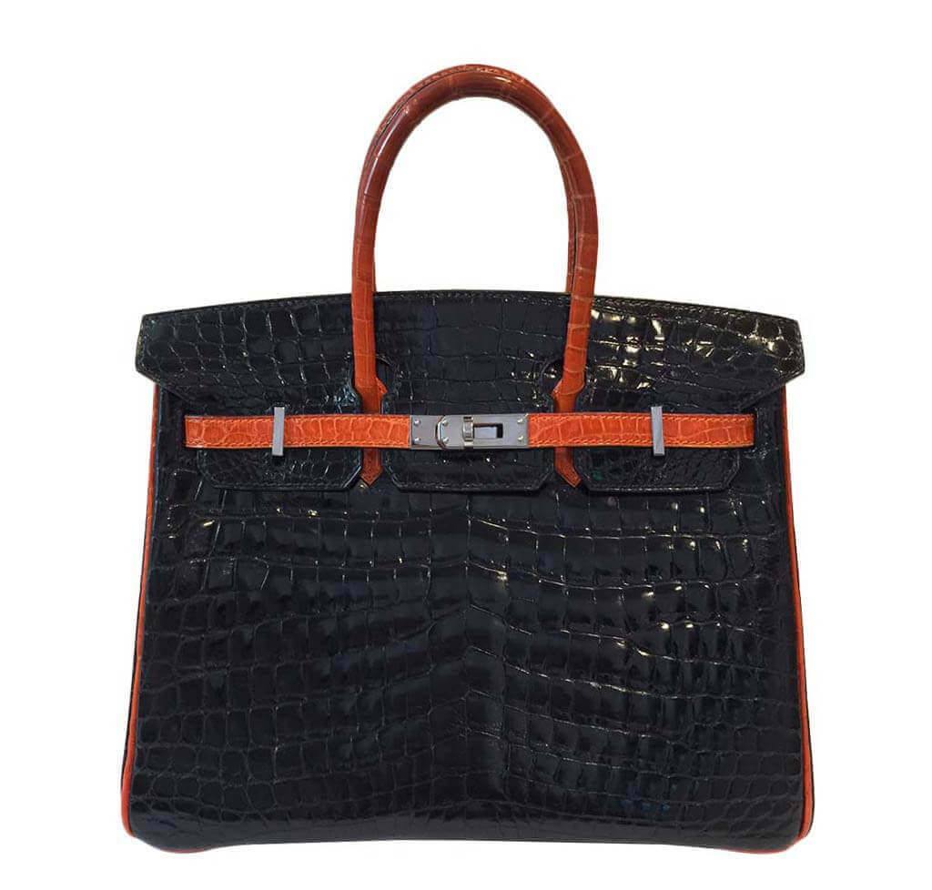 Hermès Bi-Color Birkin Crocodile Bag 25cm、mySite、garminoutage.com