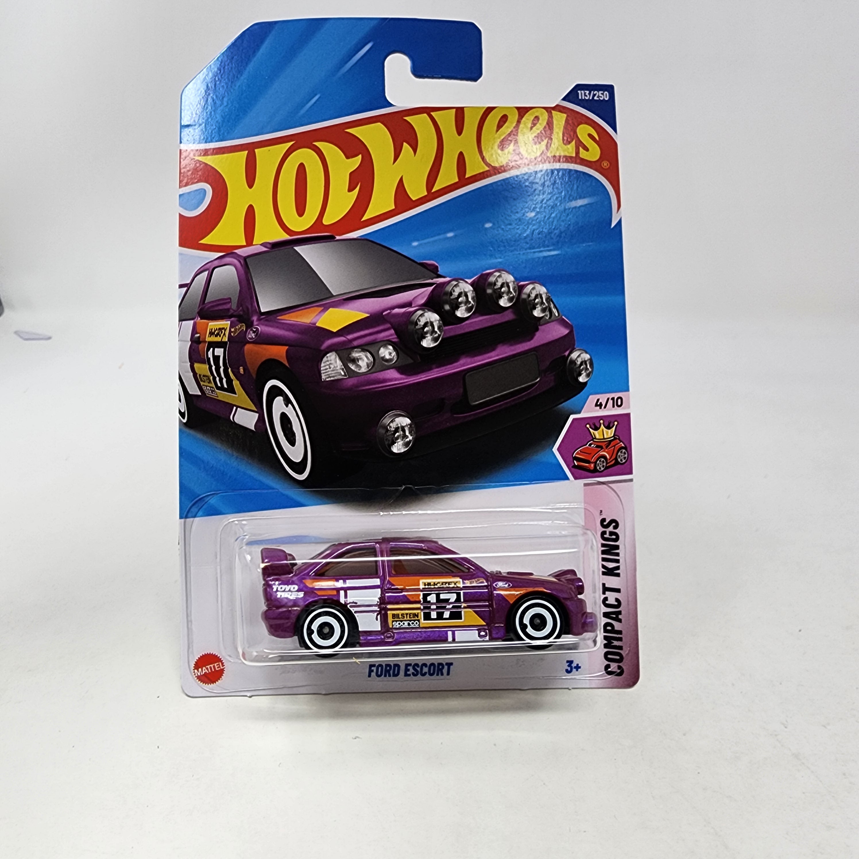 Ford Escort #113 * PURPLE * 2025 Hot Wheels NEW! L Case、mySite、hgirdovlk