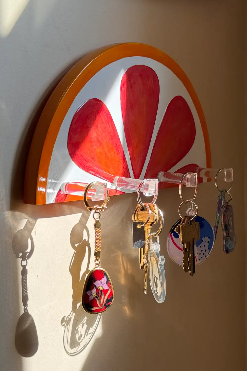 Blood Orange Slice Key Holder Wall Mount、mySite、gigharbornorthrealestate