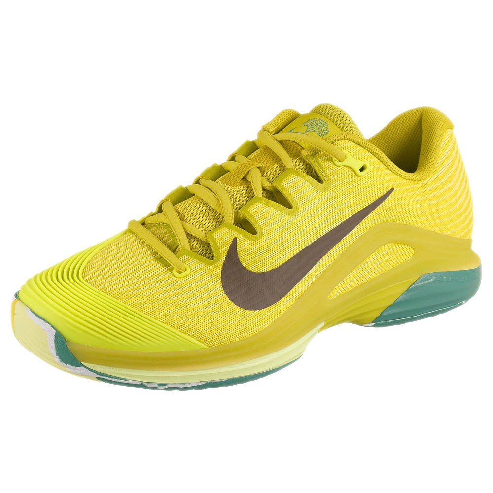 Nike Men's Air Zoom Vapor 12 - Premium - High Voltage/Cave Stone