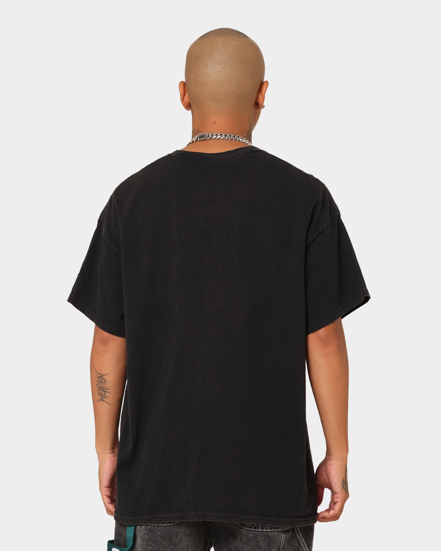 Goat Crew Goat Crew X Stranger Things Hellfire Club Vintage T-Shirt Washed Black、mySite、zt4zffjzw