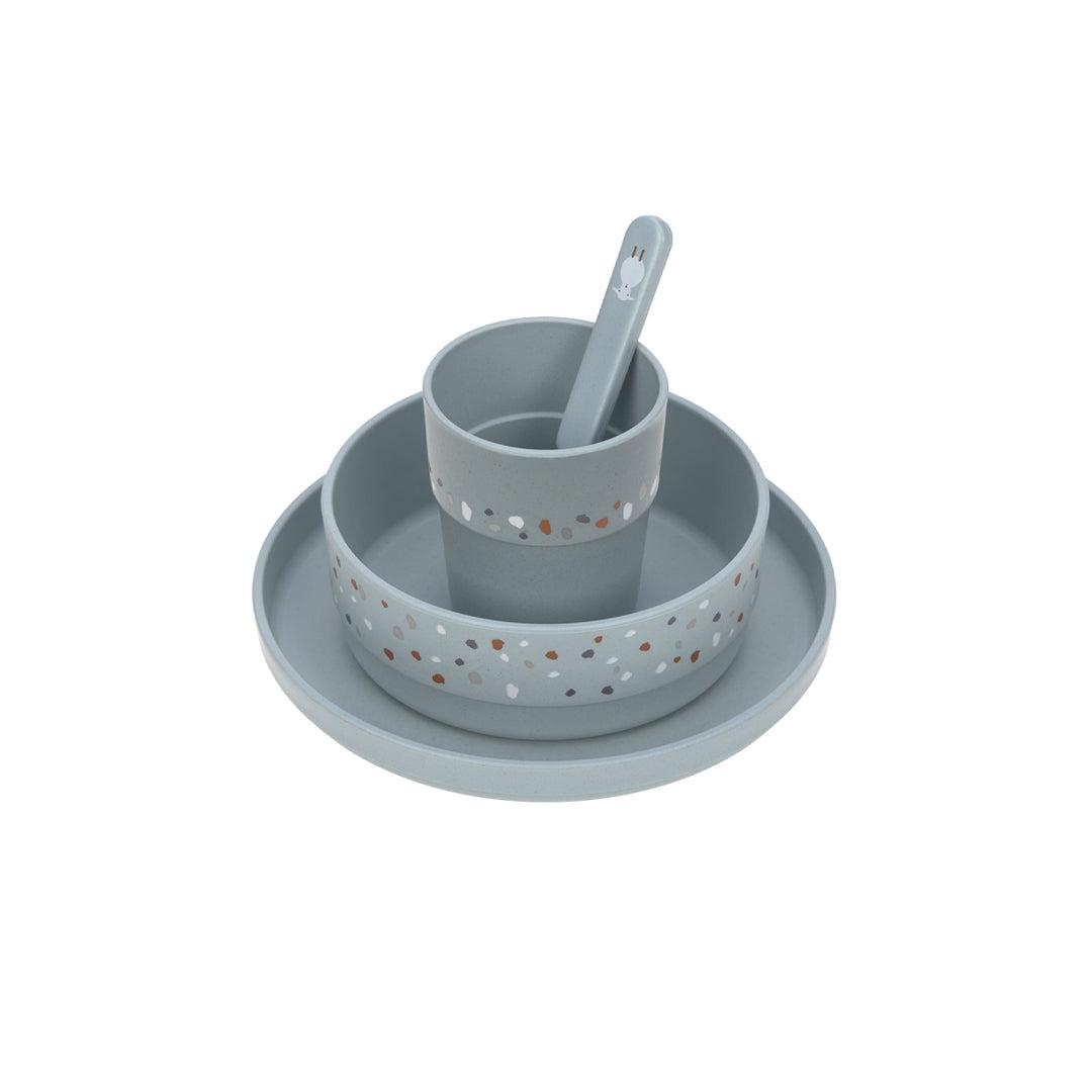  Lassig Dish Set - Blue - Tiny Farmer Sheep/Goose、mySite、merchandisen