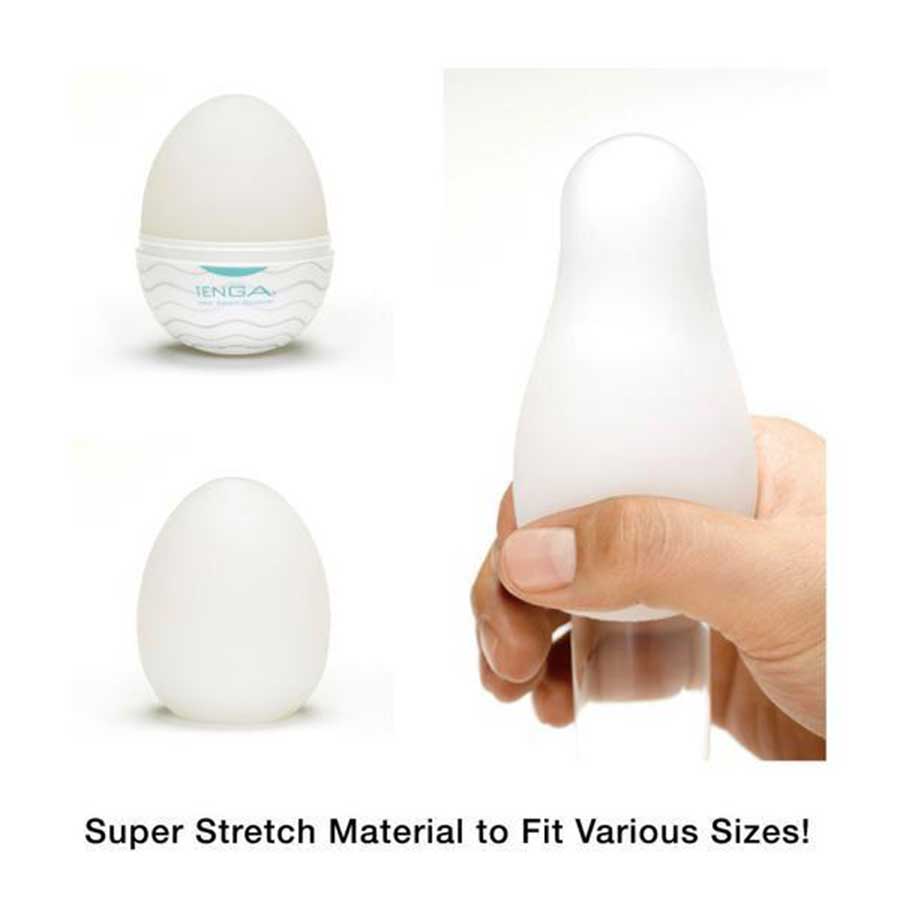 Tenga Hard Boiled Easy Beat Egg 6 Pack Masturbator Set | Disposable Stroker Sleeves、mySite、bottomscart