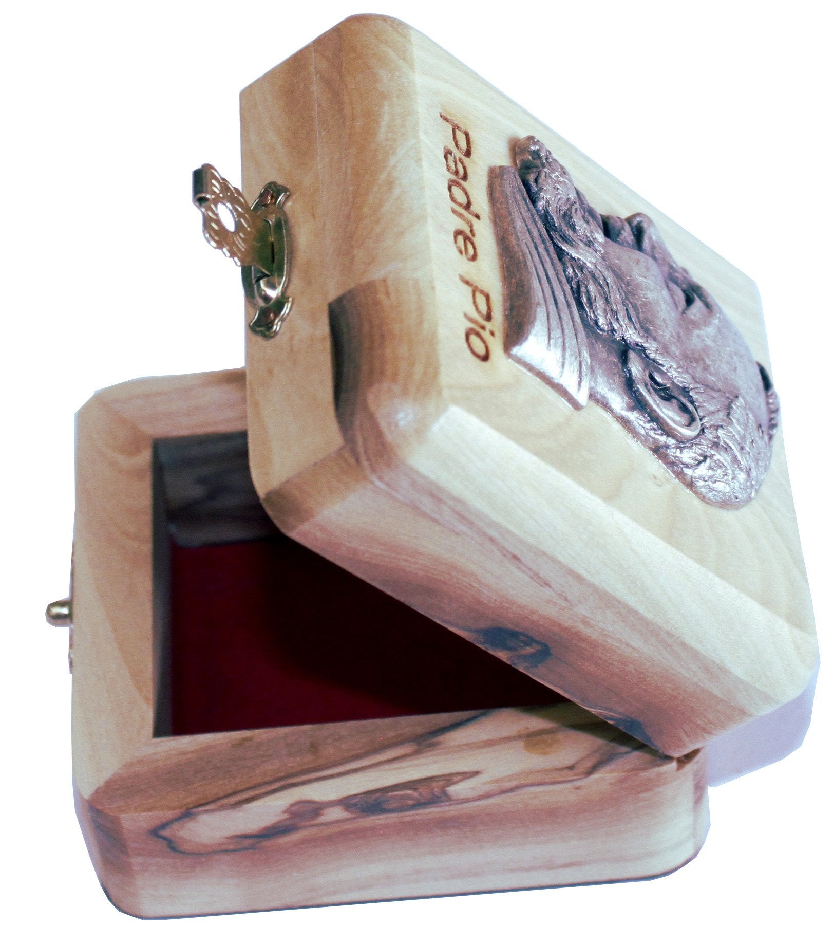 Holy Land Market First Communion Box - Rosary Box - Bethlehem Olive Wood、mySite、topwebapps