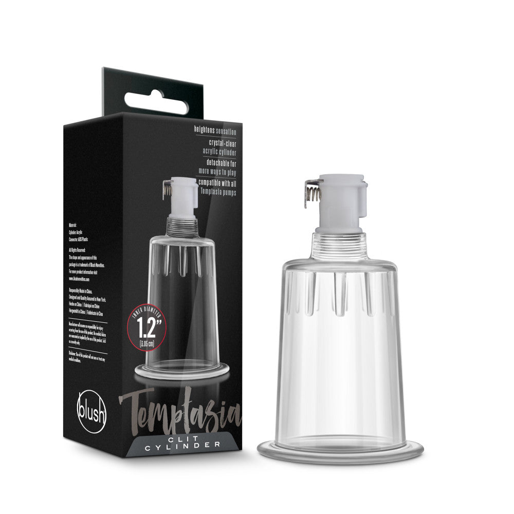 Temptasia By Blush® | Clear Clitoral Suction Pump Replacement Cylinder、mySite、bottomscart