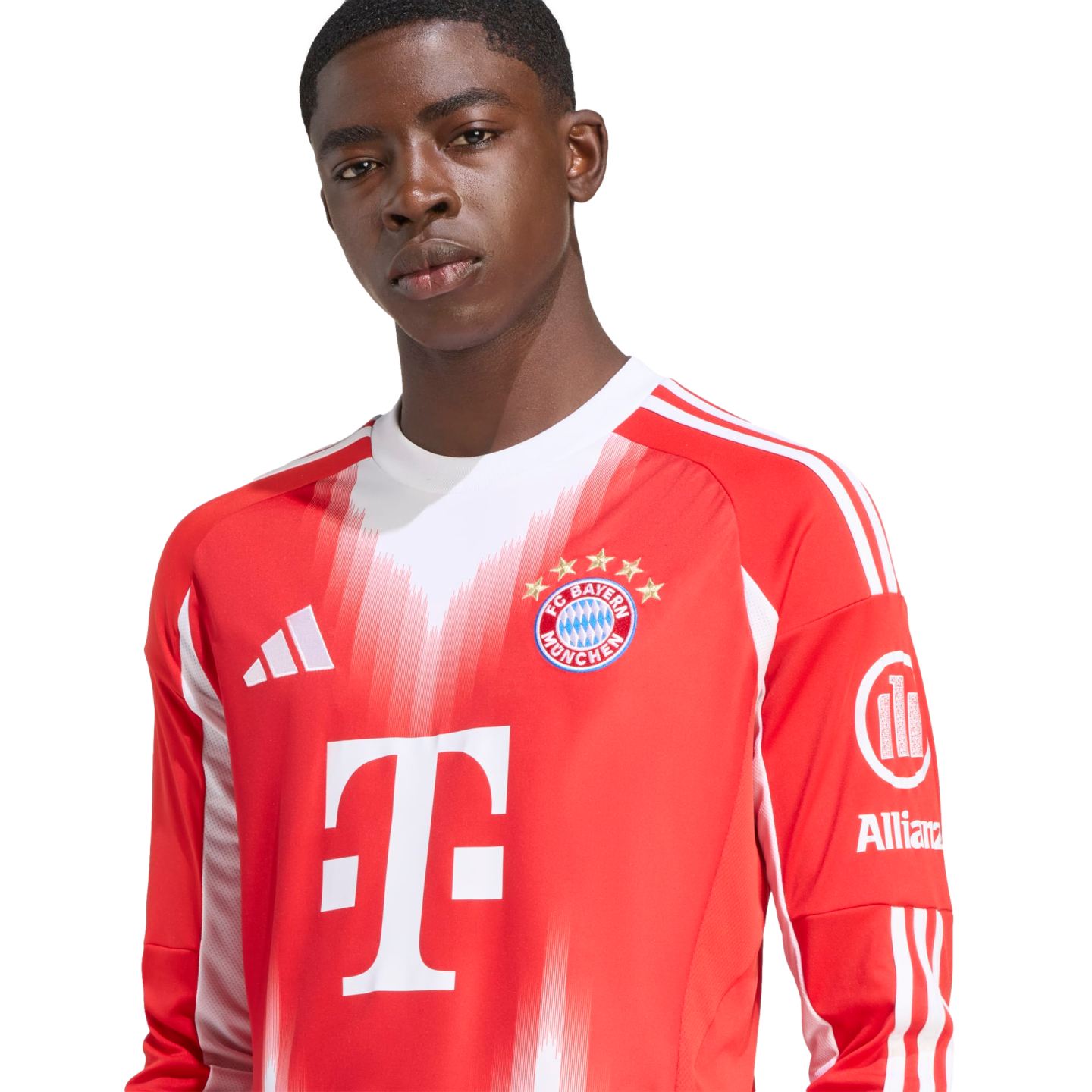 Adidas Bayern Munich 25/26 Long Sleeve Home Jersey、mySite、noshort