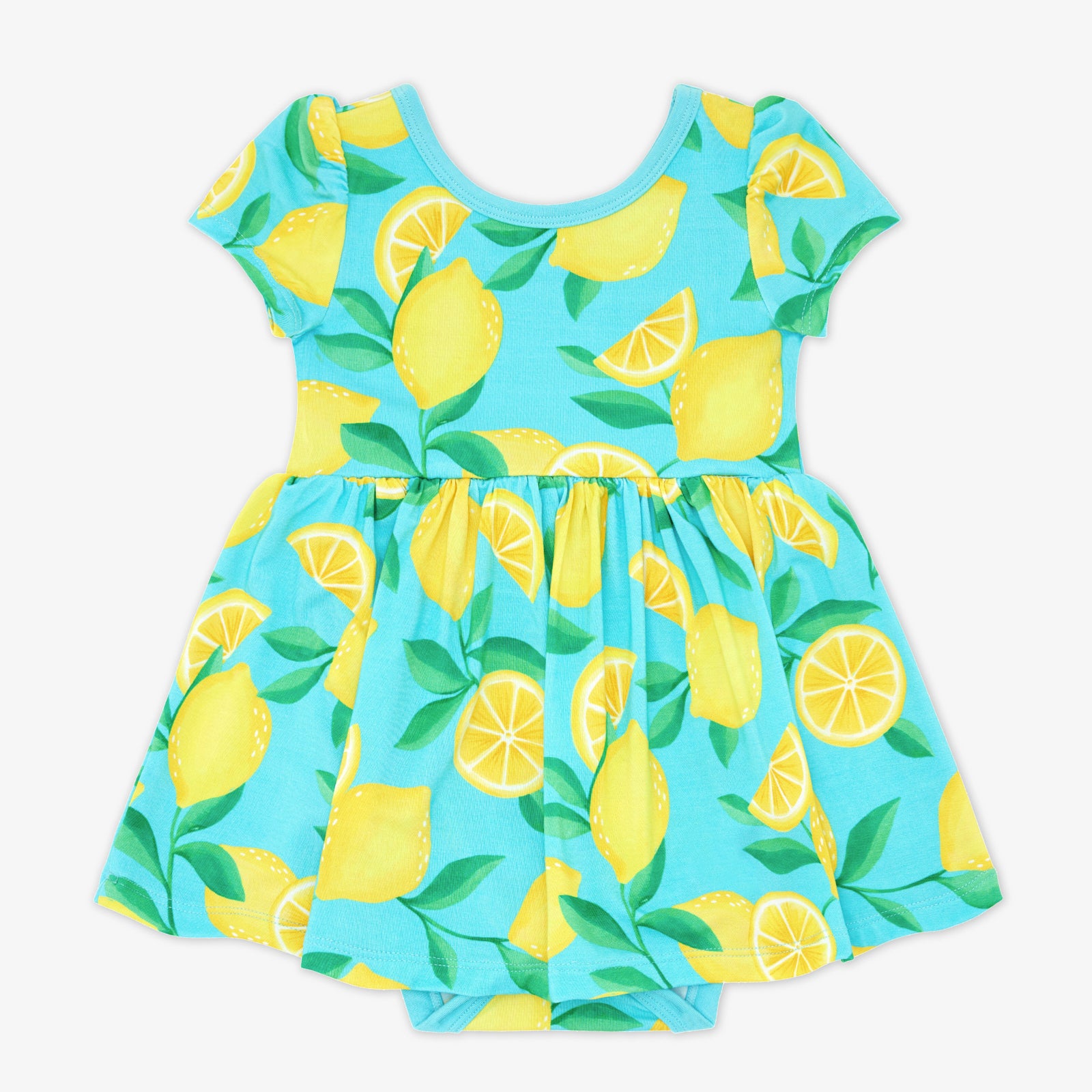  Blue Sunny Citrus Skater Dress with Bodysuit、mySite、layawaytickets