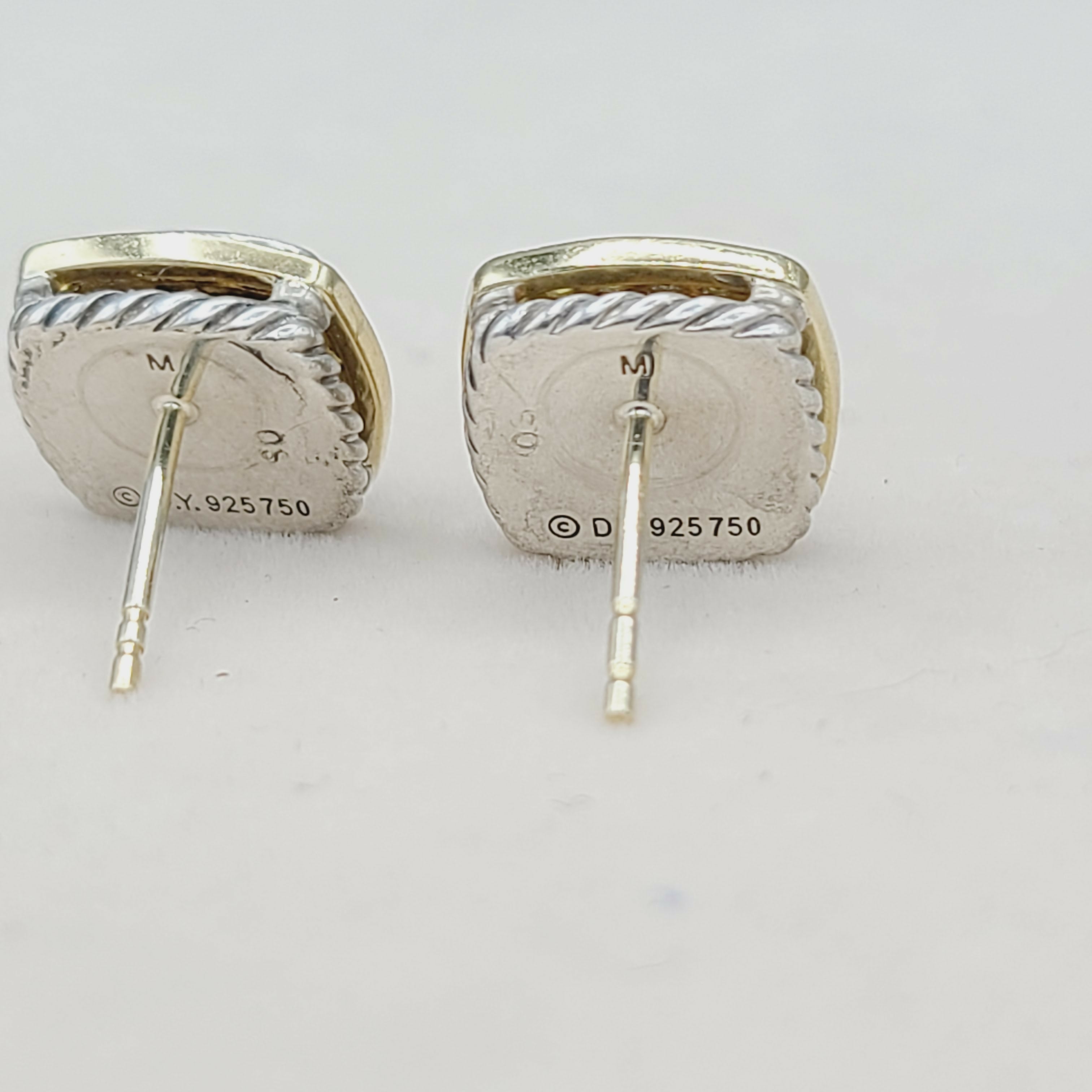 David Yurman Albion Candy Earrings Citrine & Yellow Sapphire、mySite、hinf8tx79