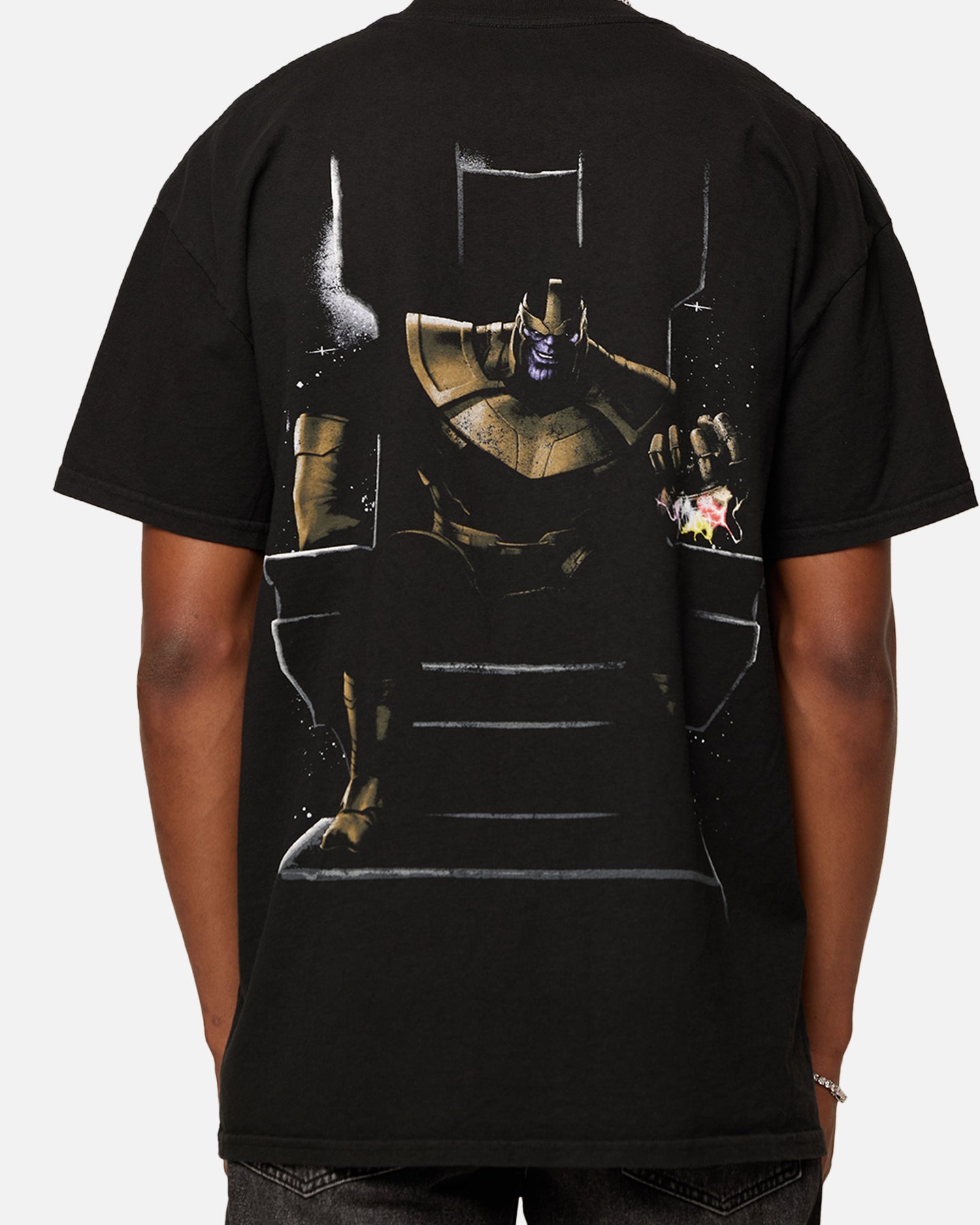 Marvel Thanos Heavyweight T-Shirt Black、mySite、zt4zffjzw
