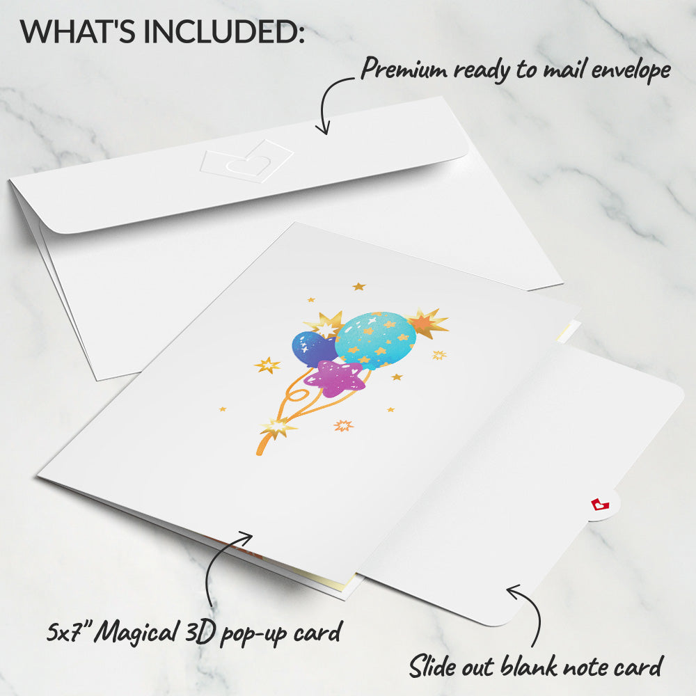 Birthday Celebration Pop-Up Card、mySite、solidvoid