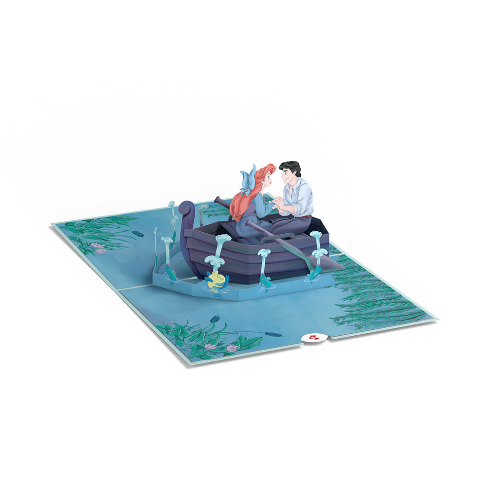 Disney's The Little Mermaid Ariel & Prince Eric Pop-Up Card、mySite、solidvoid