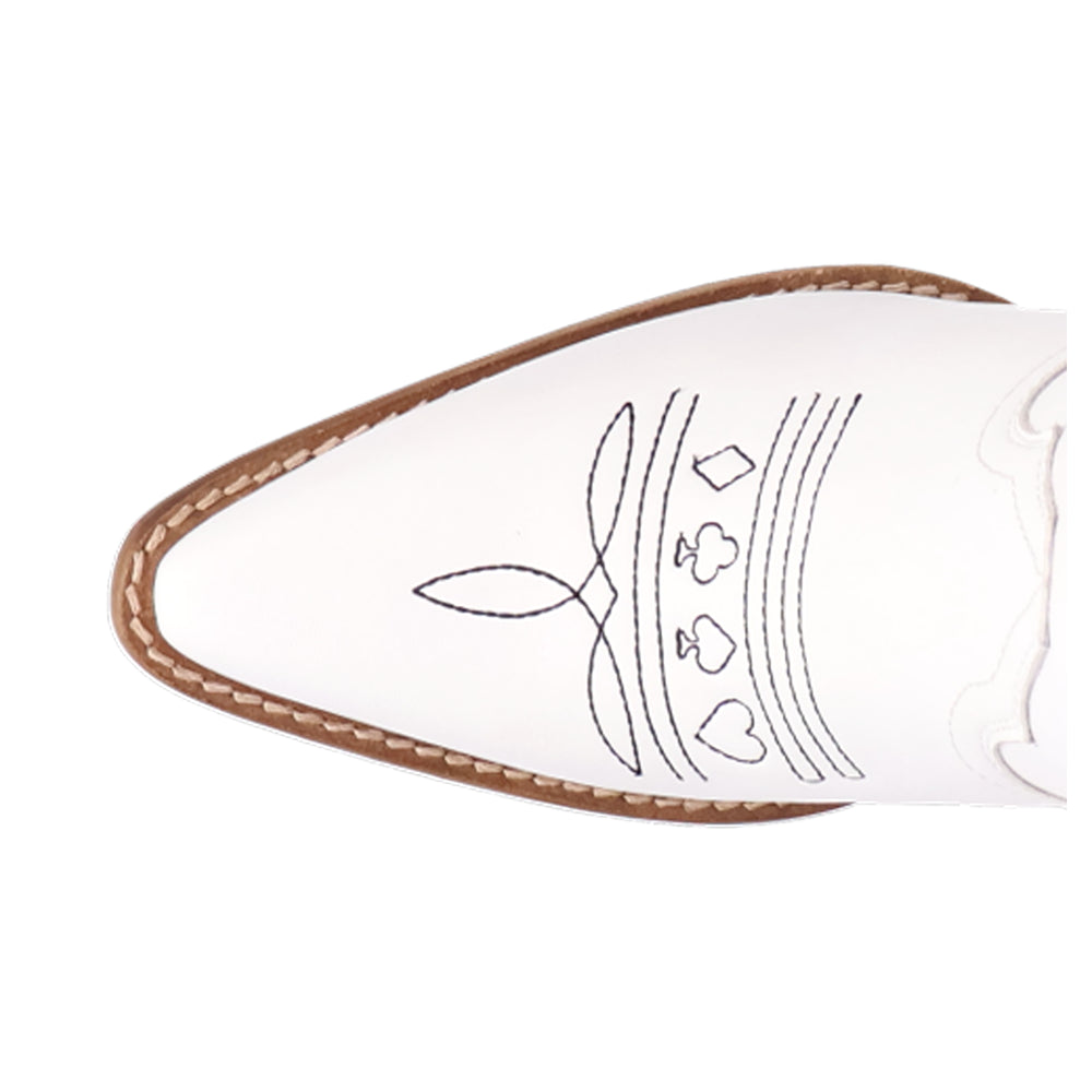 Ace Of Spades Embroidered Snip Toe Cowboy Boots、mySite、gtrtttuynbv