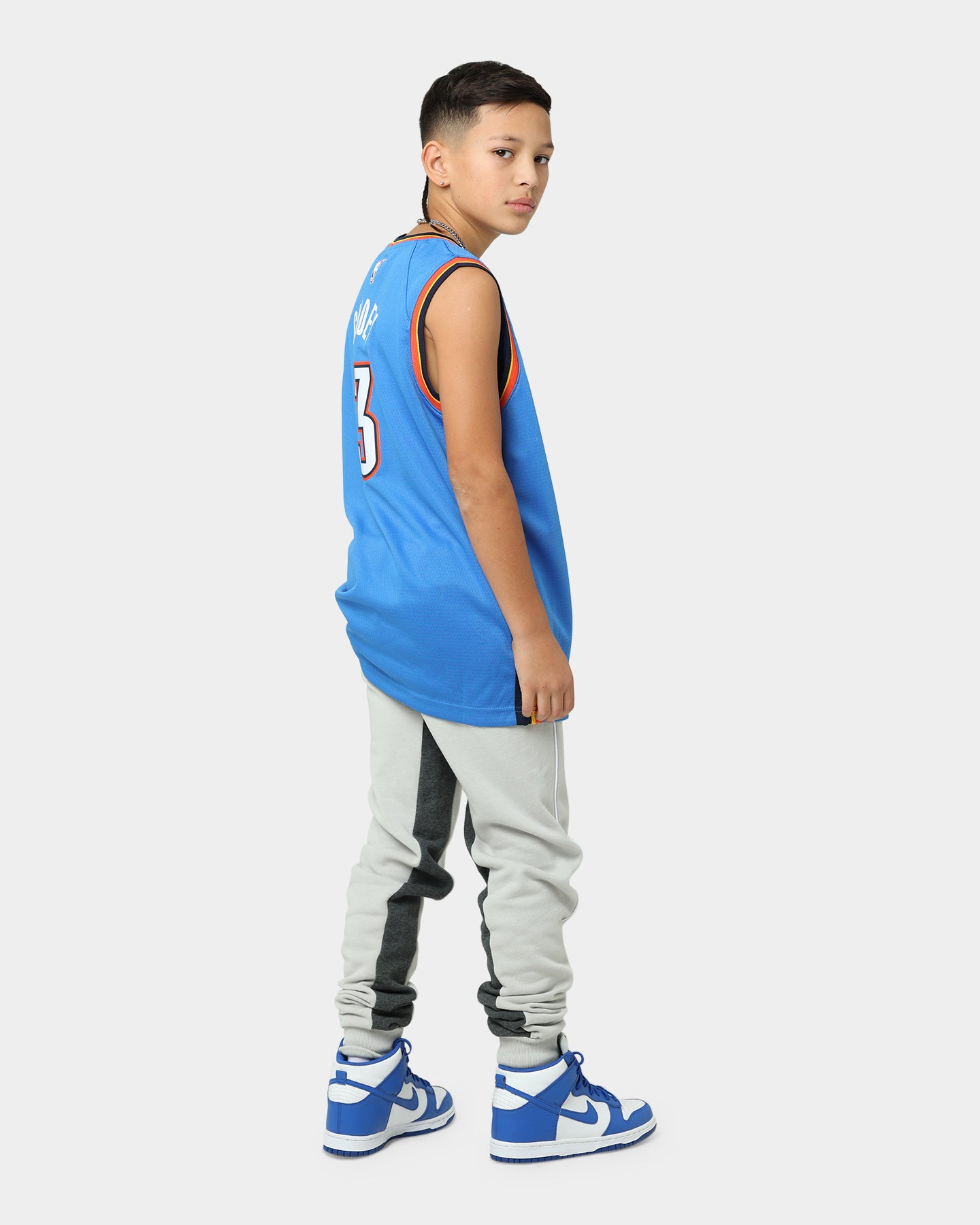 Nike Kids' Oklahoma City Thunder Josh Giddey #3 Icon Swingman Jersey Blue、mySite、zt4zffjzw