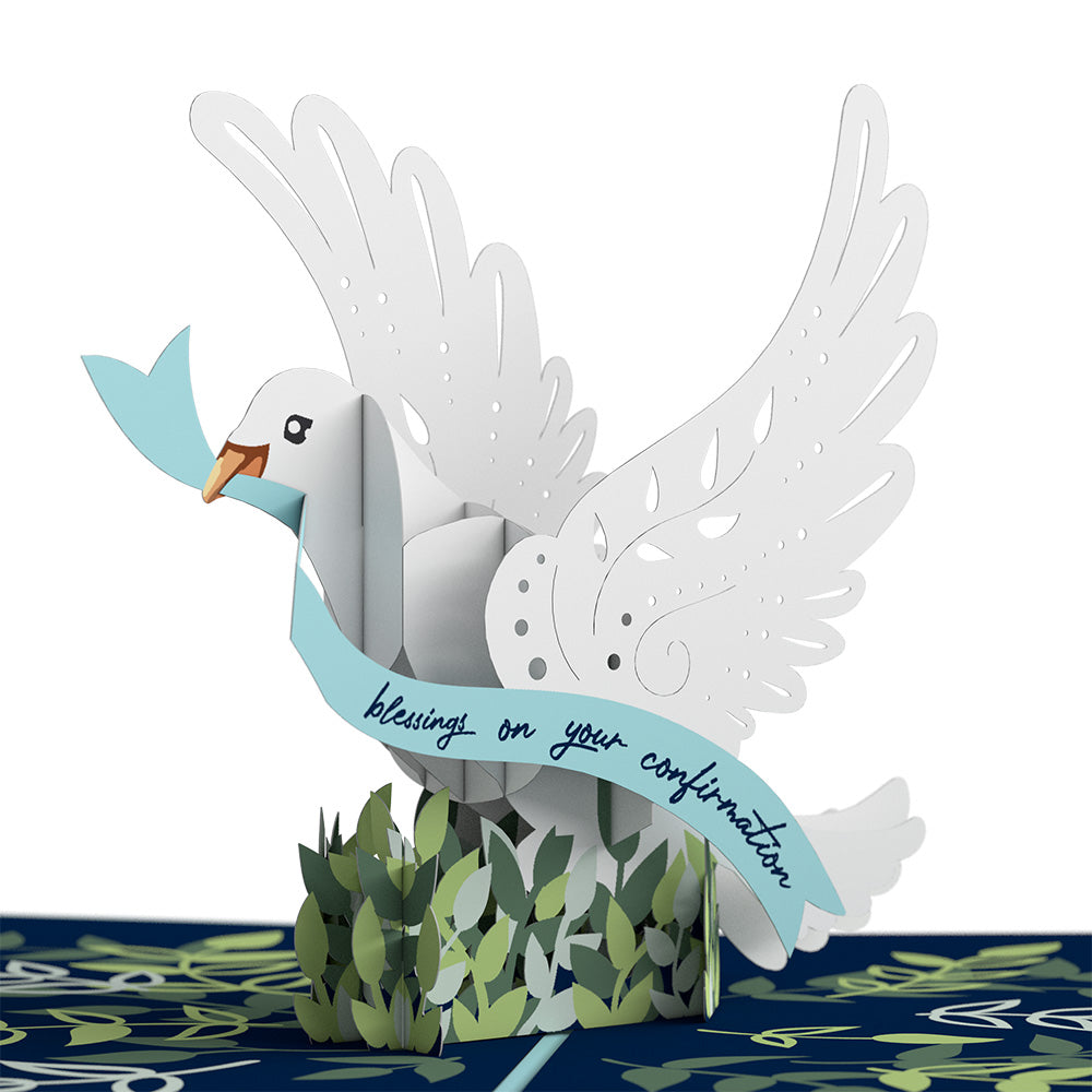 Confirmation Dove Pop-Up Card、mySite、solidvoid