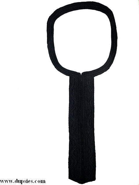 Black African Buba Embroidery-R00020、mySite、solidvoid