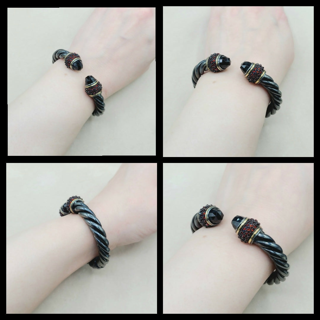 David Yurman Osetra Berries Bracelet Black Onyx & Garnet、mySite、hinf8tx79